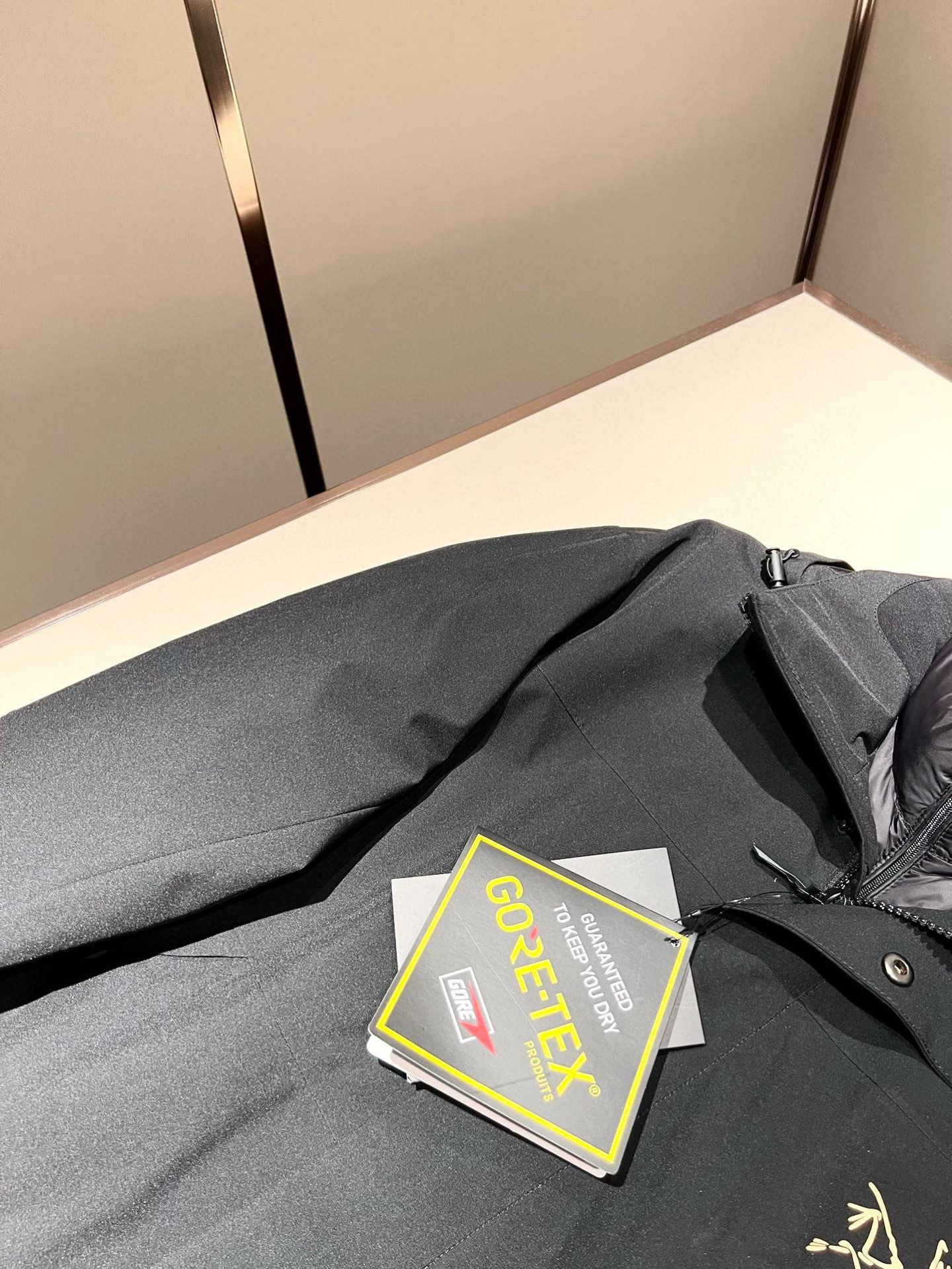 ⚠️细节图！ ARCTER*X始*祖鸟 ⚠️两件套！2025秋冬新款男士冲锋衣羽绒服夹克外套，⚠️内胆羽