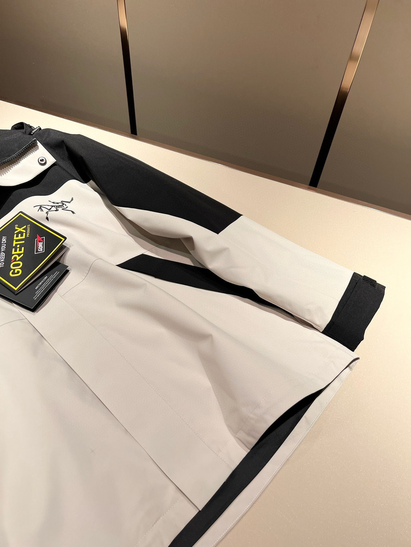 ⚠️细节图！ ARCTER*X始*祖鸟 ⚠️两件套！2025秋冬新款男士冲锋衣羽绒服夹克外套，⚠️内胆羽