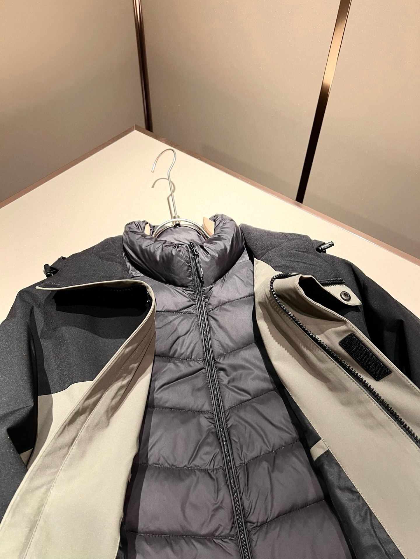 ARCTER*X始*祖鸟 ⚠️两件套！2025秋冬新款男士冲锋衣羽绒服夹克外套，⚠️内胆羽绒夹克拆卸一两