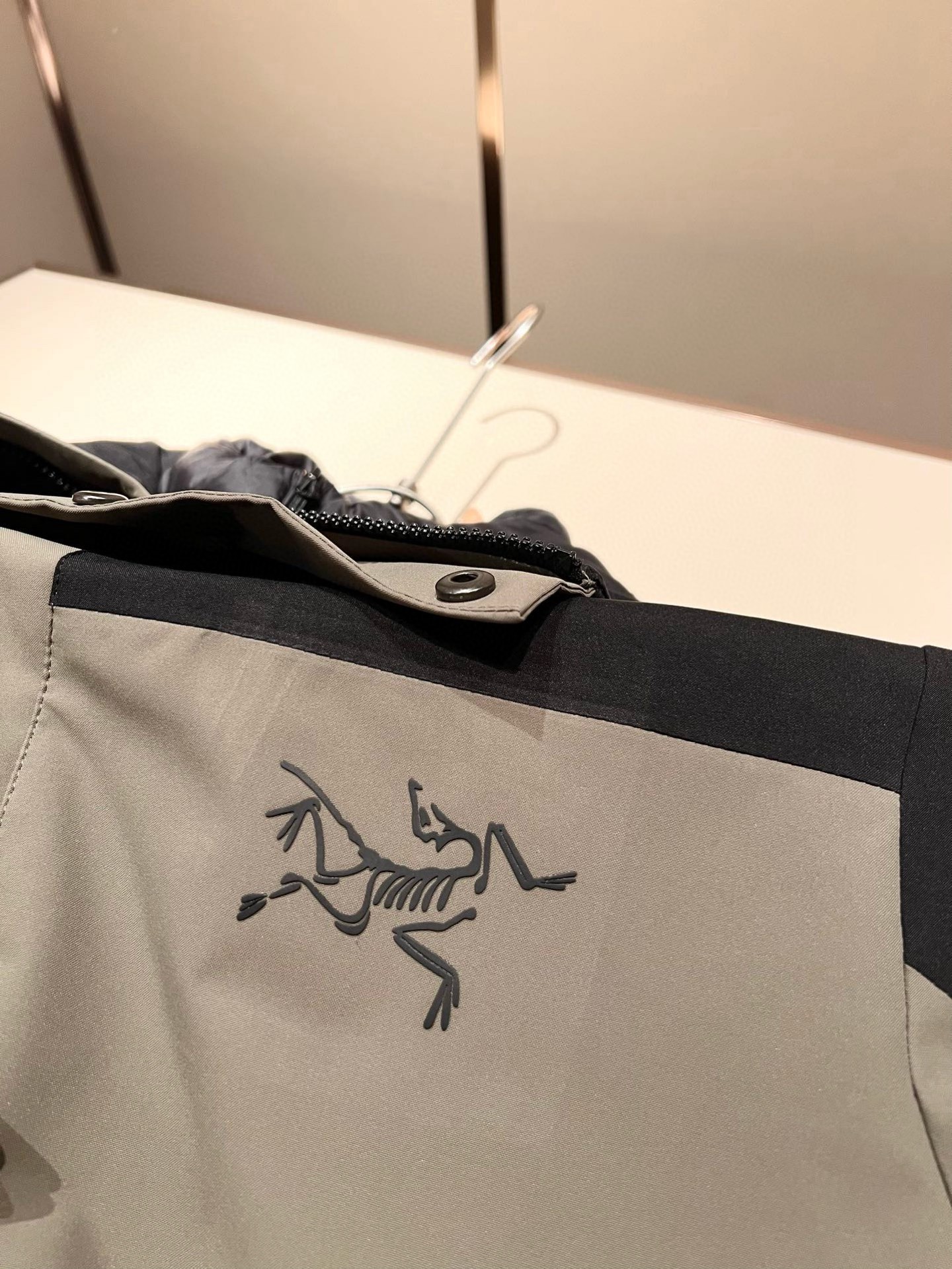 ⚠️细节图！ ARCTER*X始*祖鸟 ⚠️两件套！2025秋冬新款男士冲锋衣羽绒服夹克外套，⚠️内胆羽