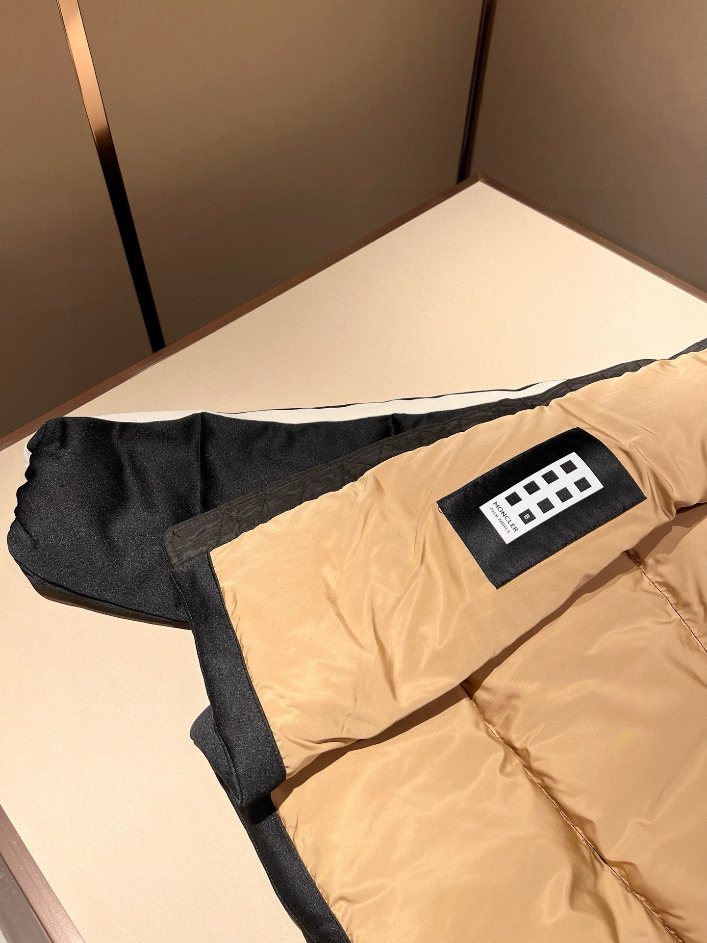 ⚠️细节图！ Moncler蒙家 联名 棕*天使Plam**ngels 2025秋冬男女同款👫情侣款最新