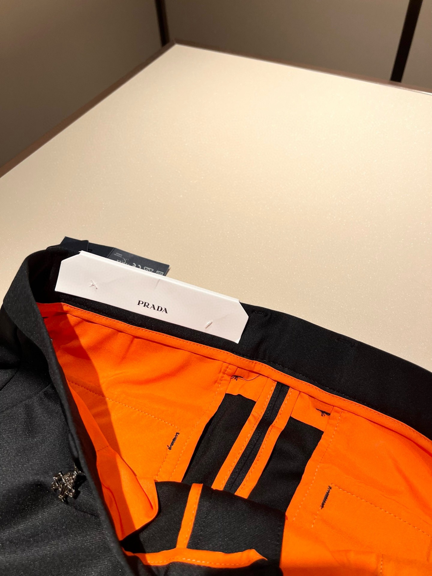 PRA*DA 普*达 2025秋冬新款弹力棉质混纺氨纶百搭西裤，男士经典商务休闲基础长裤西裤！贸易公司渠