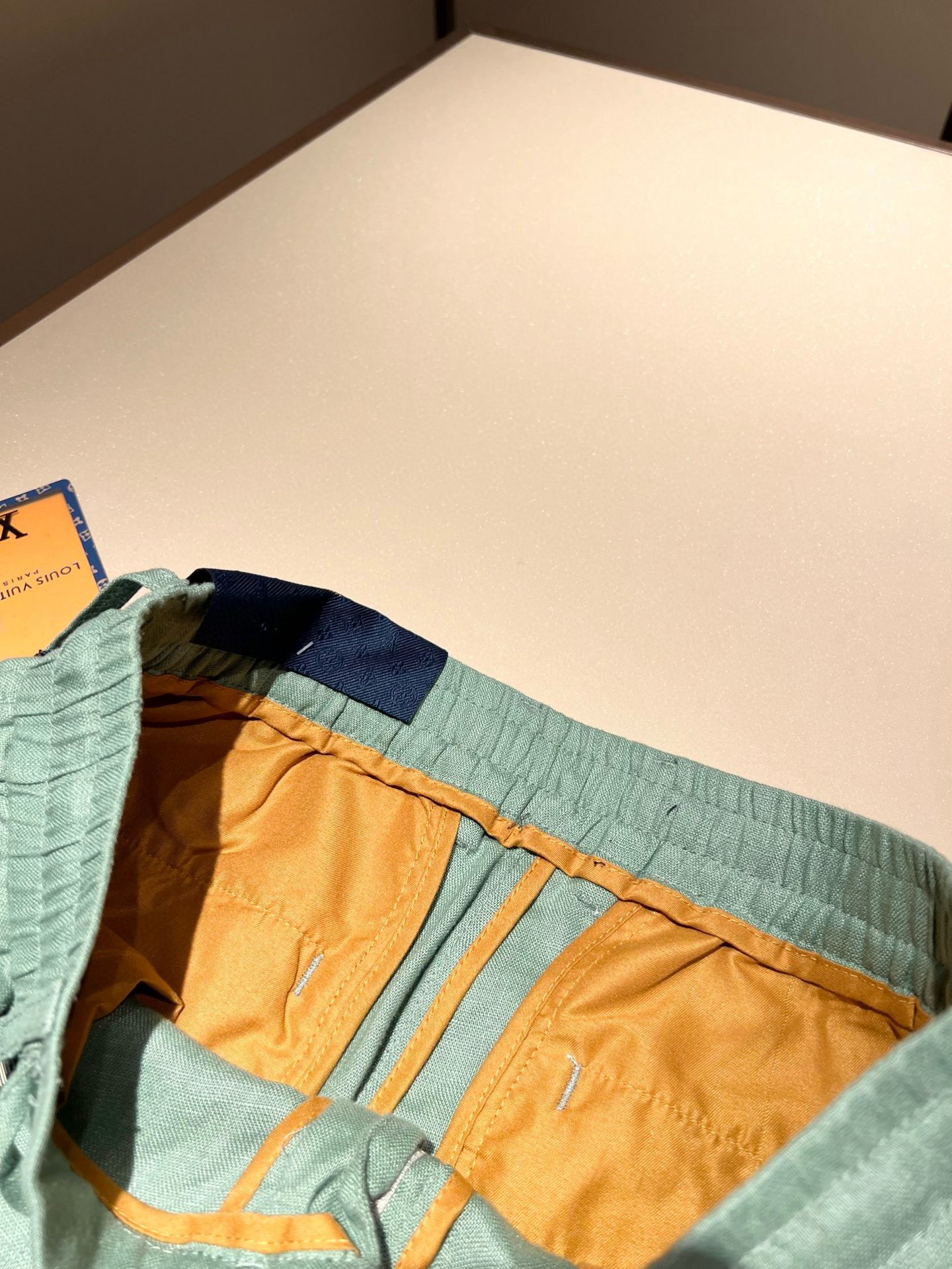 LouisVuitt*路易*登 2025秋冬新款男士棉麻休闲裤，男士经典时尚百搭商务休闲西裤! 都市精英