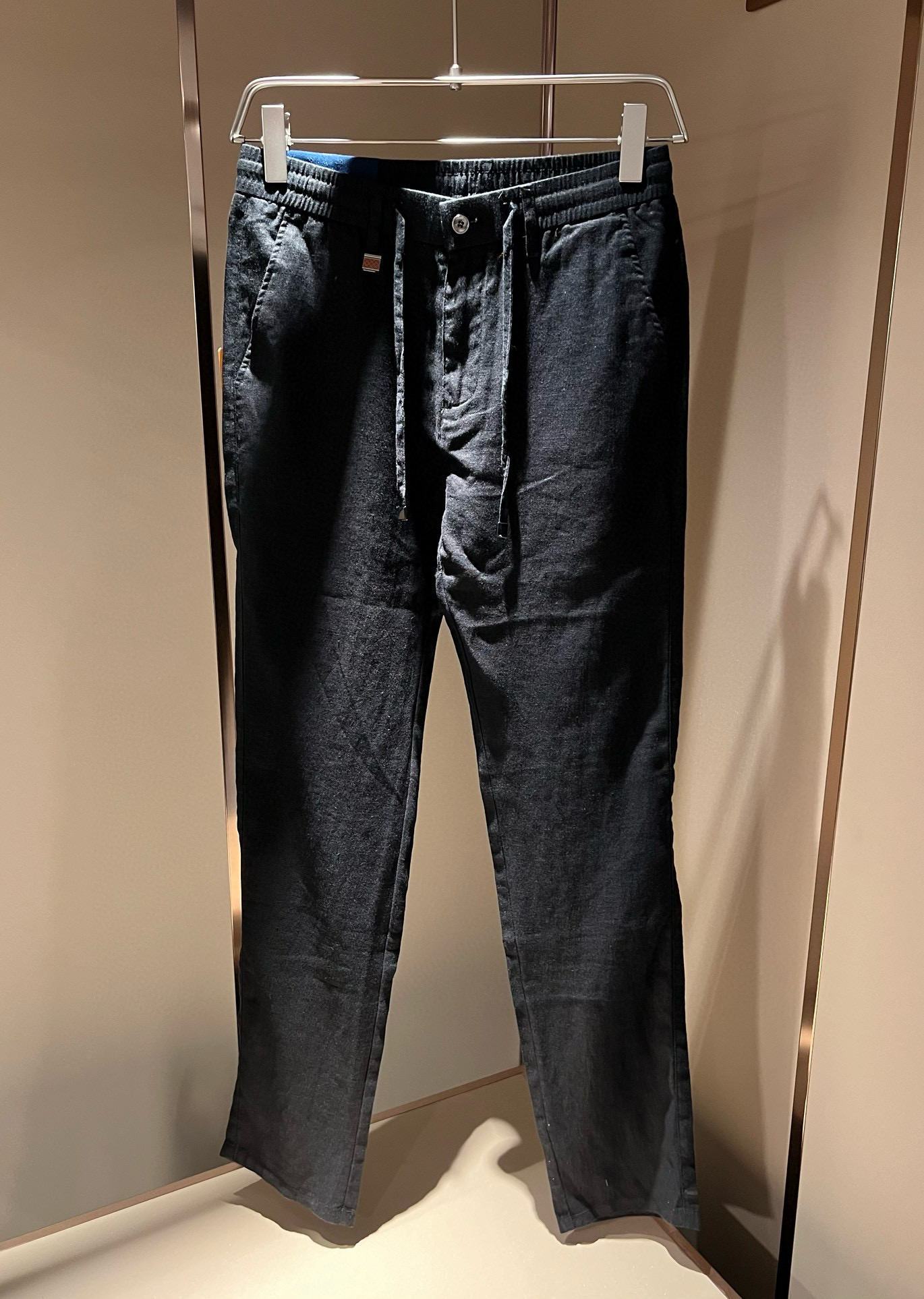 LouisVuitt*路易*登 2025秋冬新款男士棉麻休闲裤，男士经典时尚百搭商务休闲西裤! 都市精英