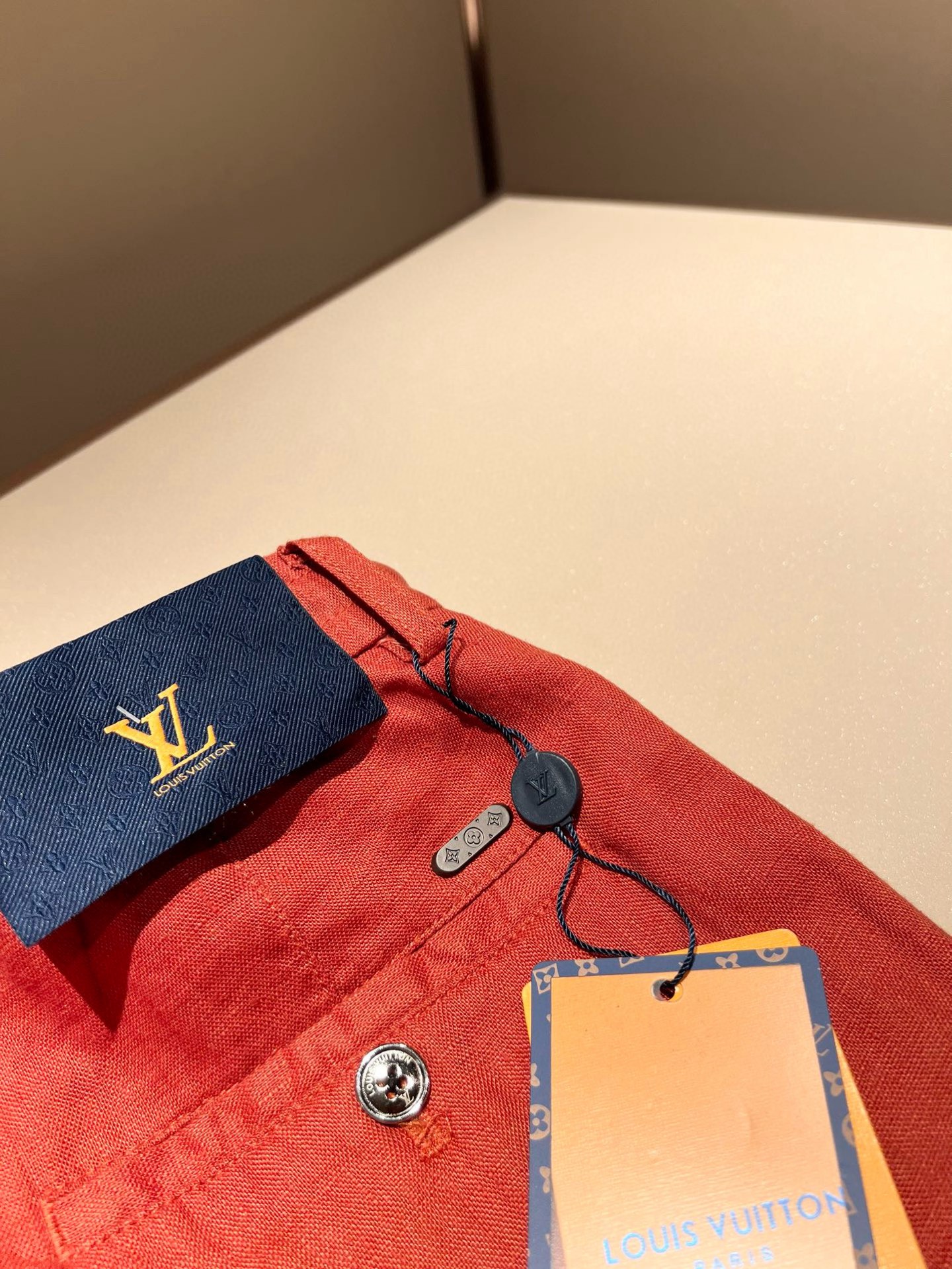 LouisVuitt*路易*登 2025秋冬新款男士棉麻休闲裤，男士经典时尚百搭商务休闲西裤! 都市精英