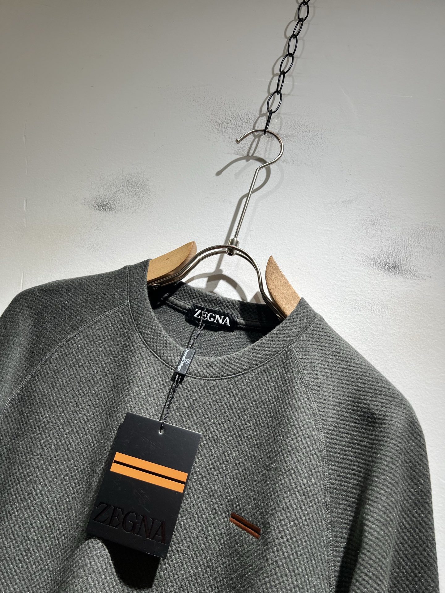 Ermenegildo Zeg*a杰*亚 2025秋冬新品男士长袖休闲打底衫，外贸公司订单！是杰尼亚经典