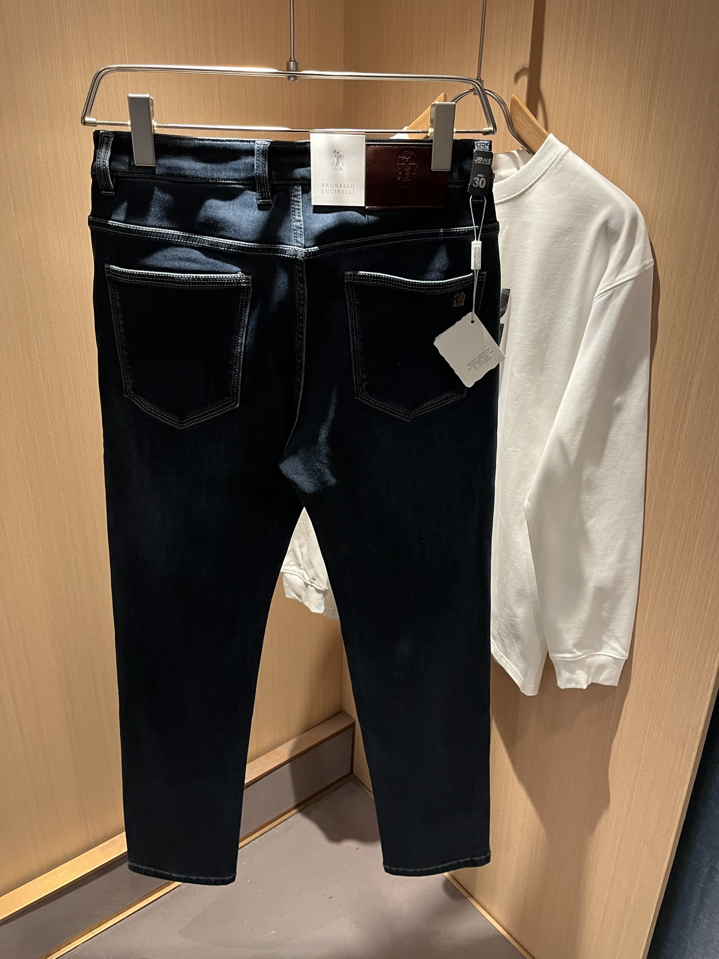 BC-Brunello Cucineli 2025秋冬新品男士时装款高端休闲牛仔裤，香港洋行渠道货，日本