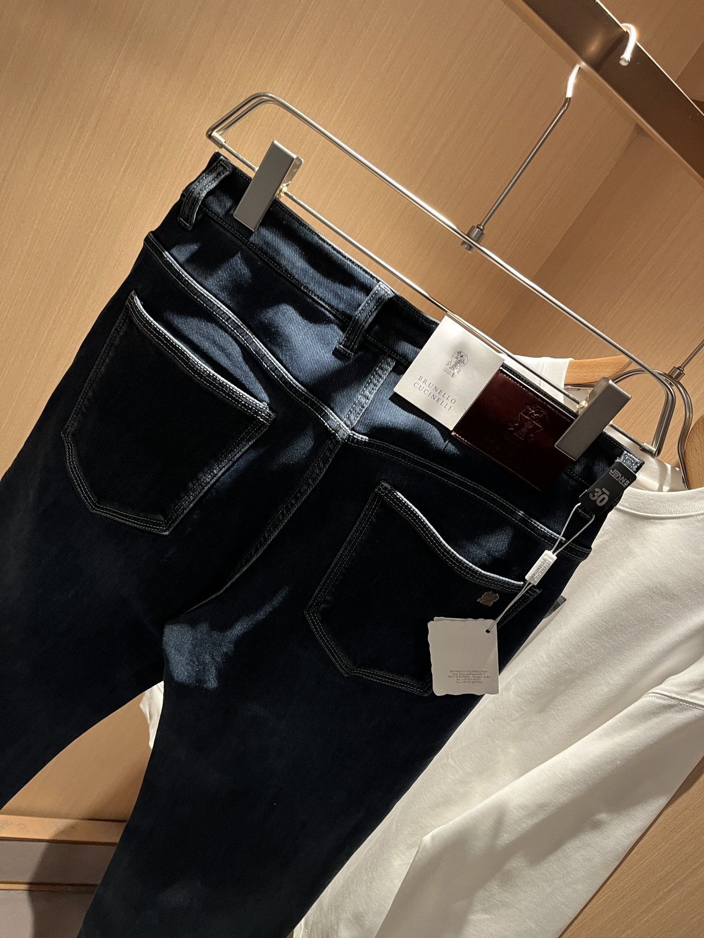 BC-Brunello Cucineli 2025秋冬新品男士时装款高端休闲牛仔裤，香港洋行渠道货，日本