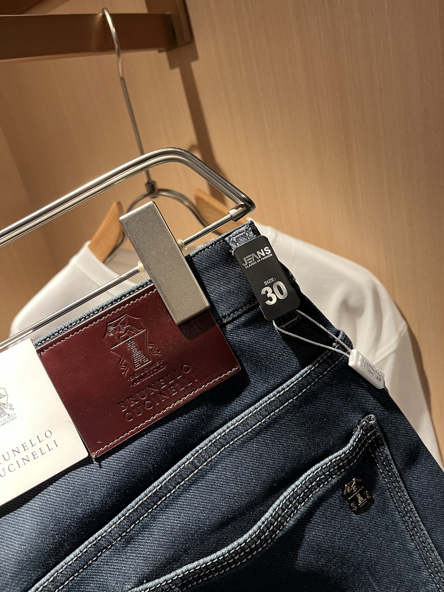 BC-Brunello Cucineli 2025秋冬新品男士时装款高端休闲牛仔裤，香港洋行渠道货，日本