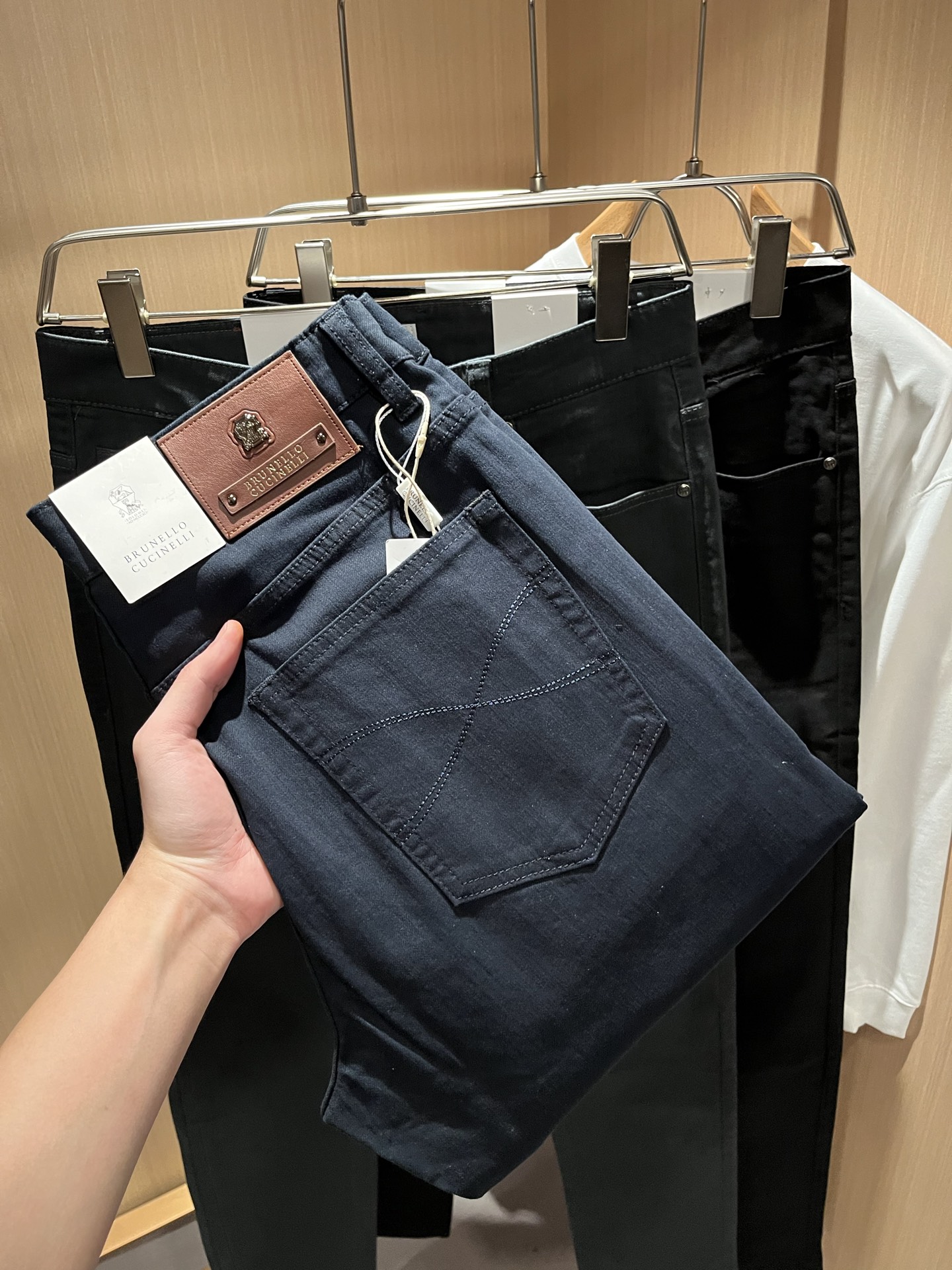 BC-Brunello Cucineli 2025秋冬新品男士时装款高端休闲裤，香港洋行渠道货，日本原厂