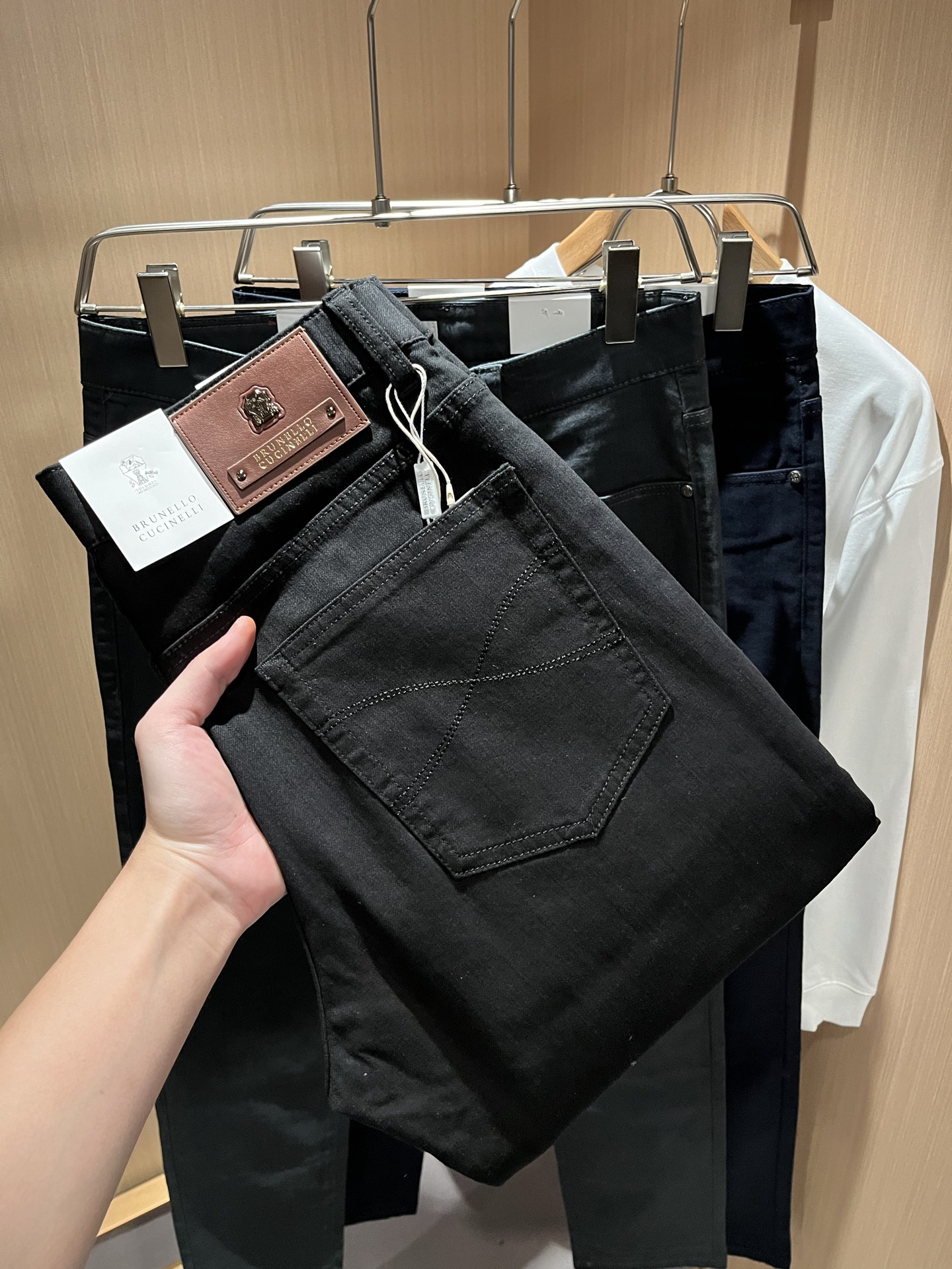 BC-Brunello Cucineli 2025秋冬新品男士时装款高端休闲裤，香港洋行渠道货，日本原厂
