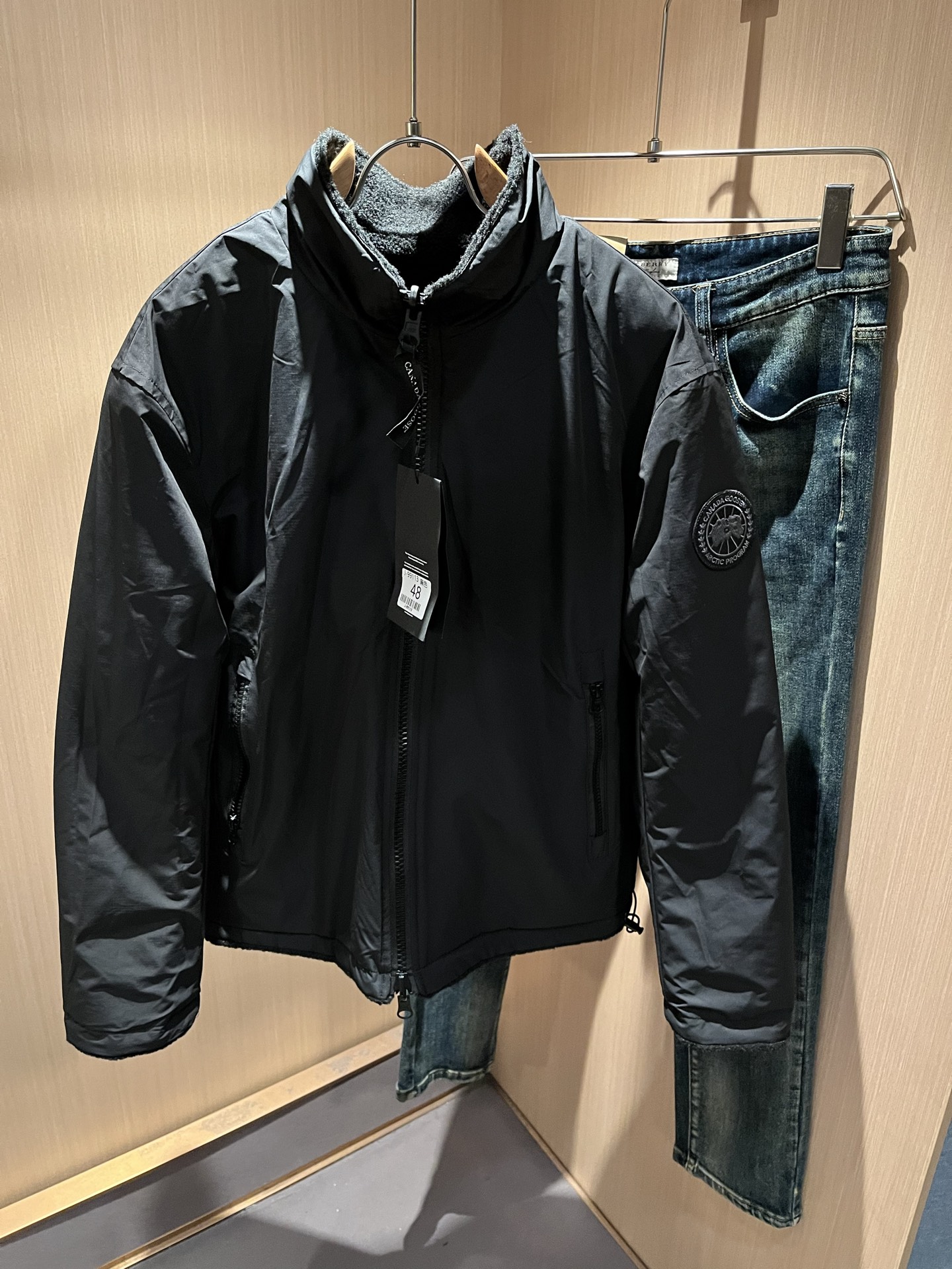 𝘾𝘼𝙉𝘼𝘿𝘼 𝙂𝙊𝙊𝙎𝙀/加拿大鹅 ⚠️双面穿！2025秋冬新款男士摇粒绒夹克外套，户外品牌可能大家第一