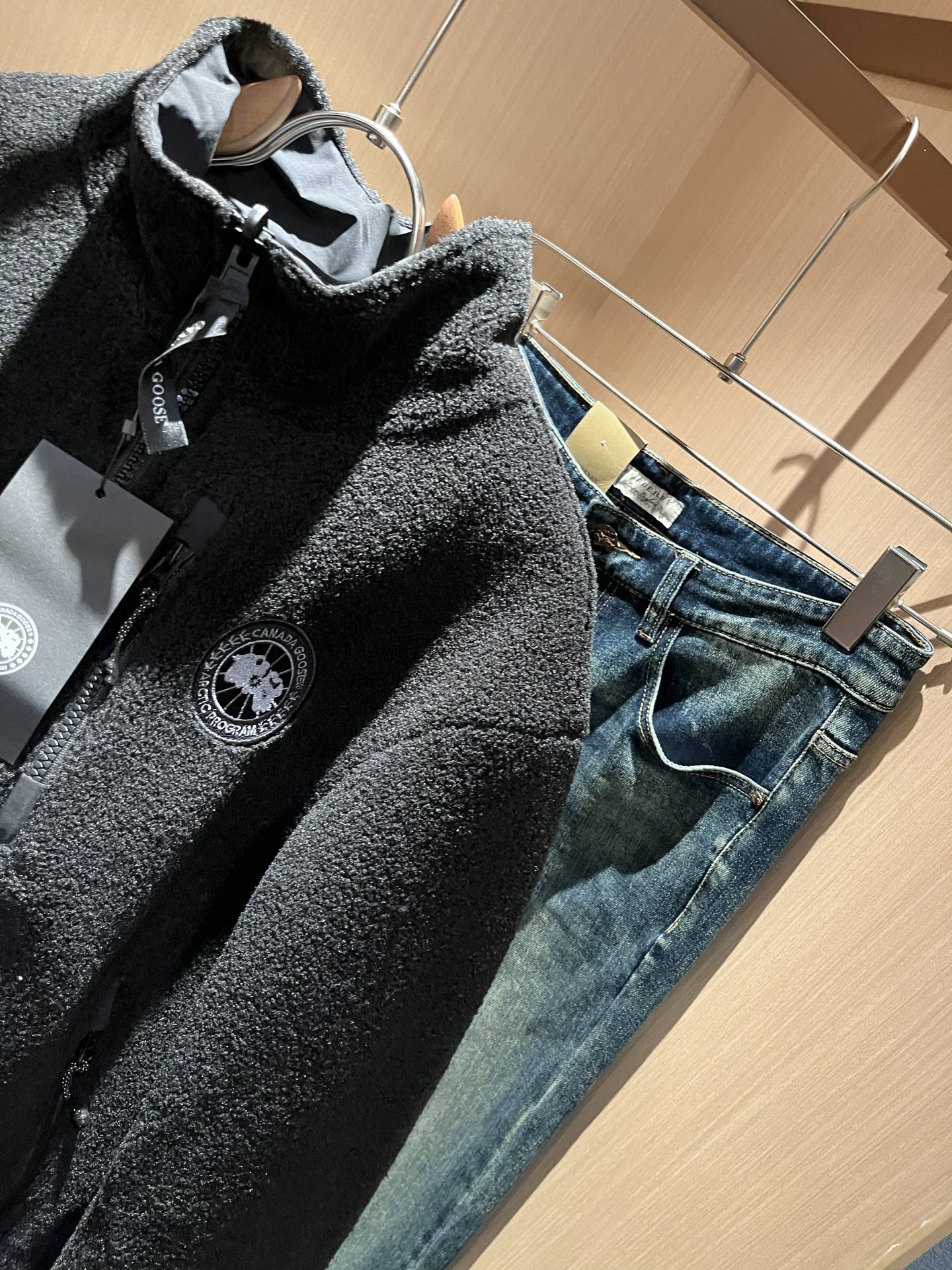 𝘾𝘼𝙉𝘼𝘿𝘼 𝙂𝙊𝙊𝙎𝙀/加拿大鹅 ⚠️双面穿！2025秋冬新款男士摇粒绒夹克外套，户外品牌可能大家第一