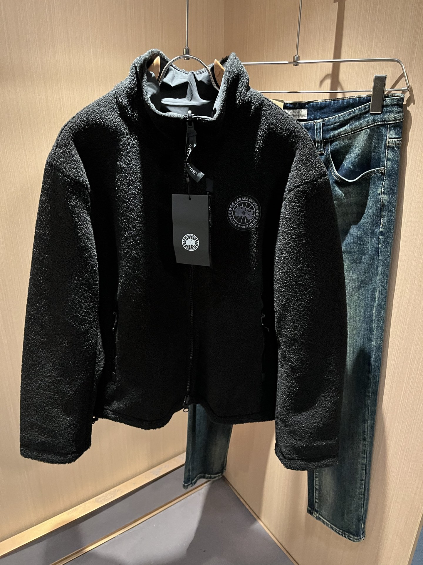 𝘾𝘼𝙉𝘼𝘿𝘼 𝙂𝙊𝙊𝙎𝙀/加拿大鹅 ⚠️双面穿！2025秋冬新款男士摇粒绒夹克外套，户外品牌可能大家第一