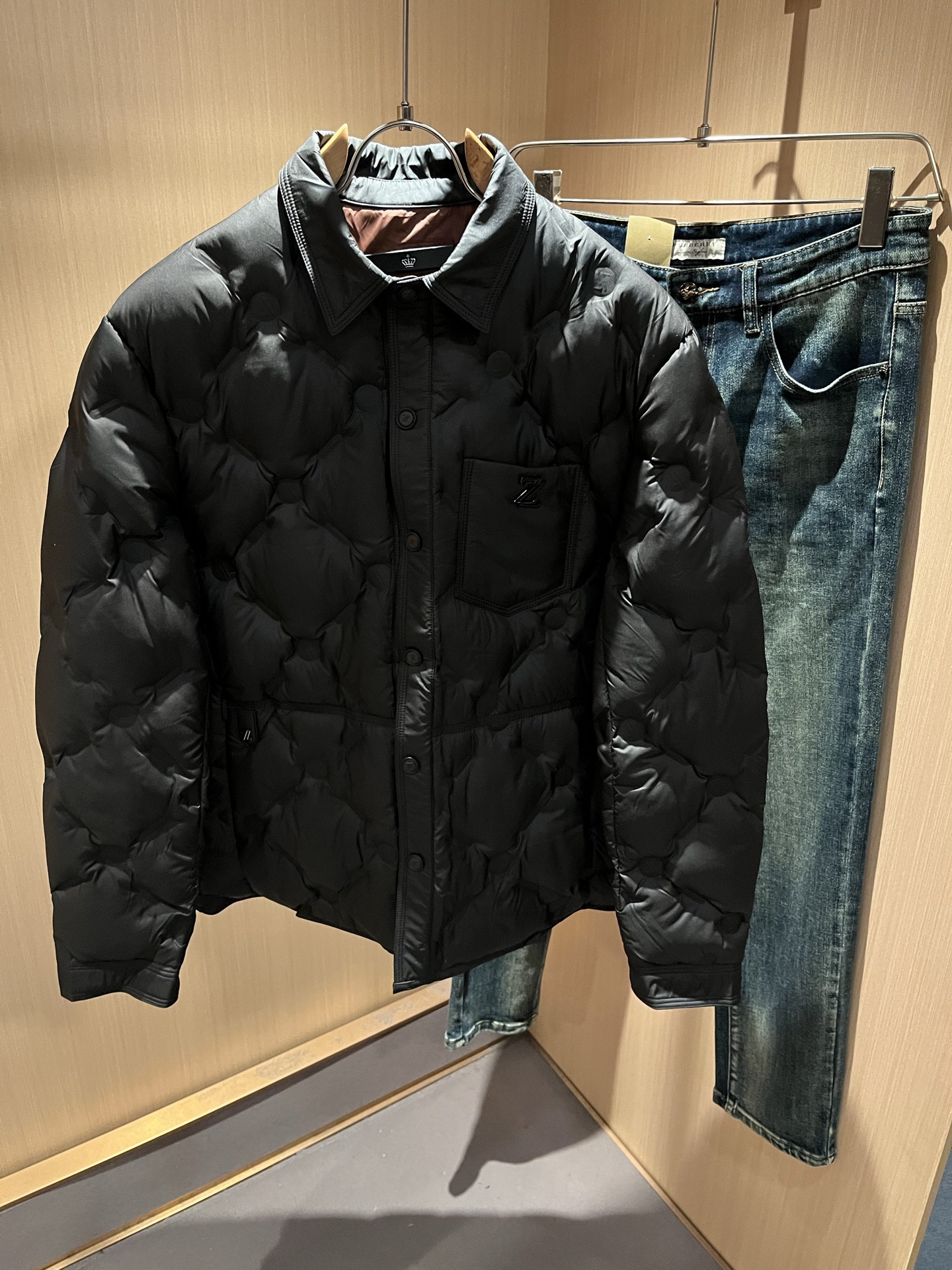 Ermenegildo Zeg*a杰*亚 2025秋冬新品男士羽绒服夹克外套，官网同步！外贸公司订单！客