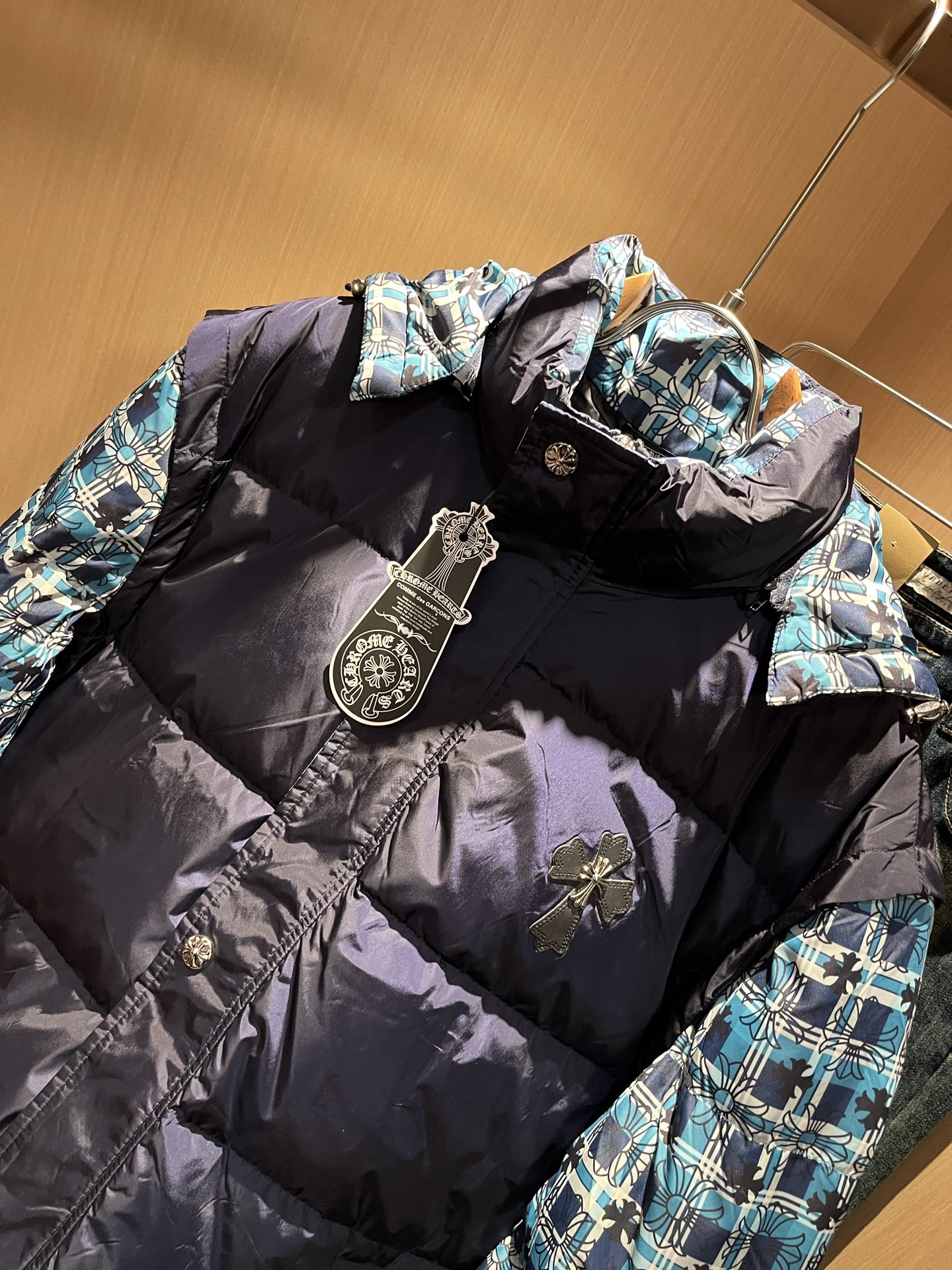 Chrome hear*s克*心 2025秋冬新款羽绒夹克外套，男女同款一款让你从心底认可的夹克，并且经