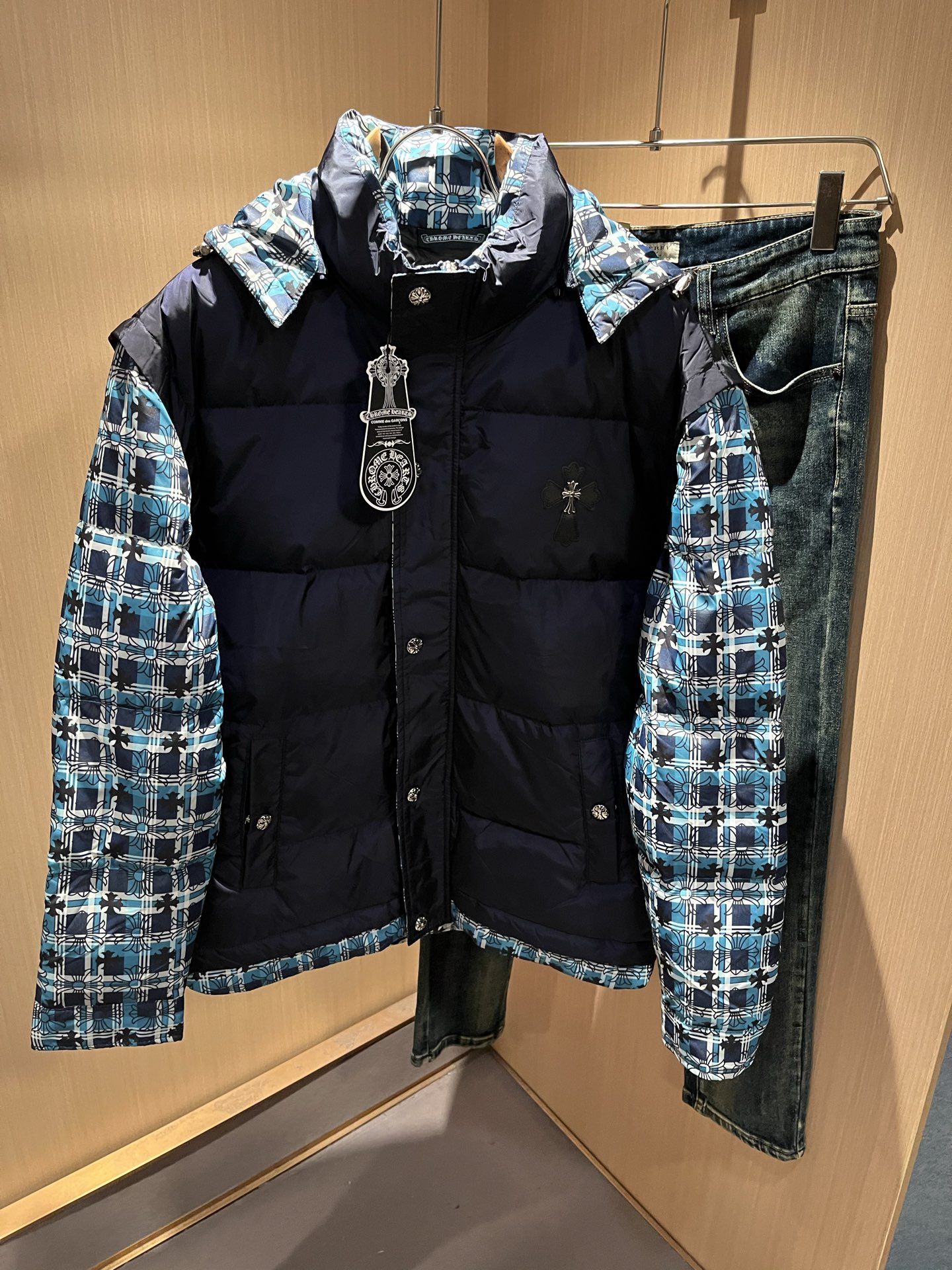 Chrome hear*s克*心 2025秋冬新款羽绒夹克外套，男女同款一款让你从心底认可的夹克，并且经