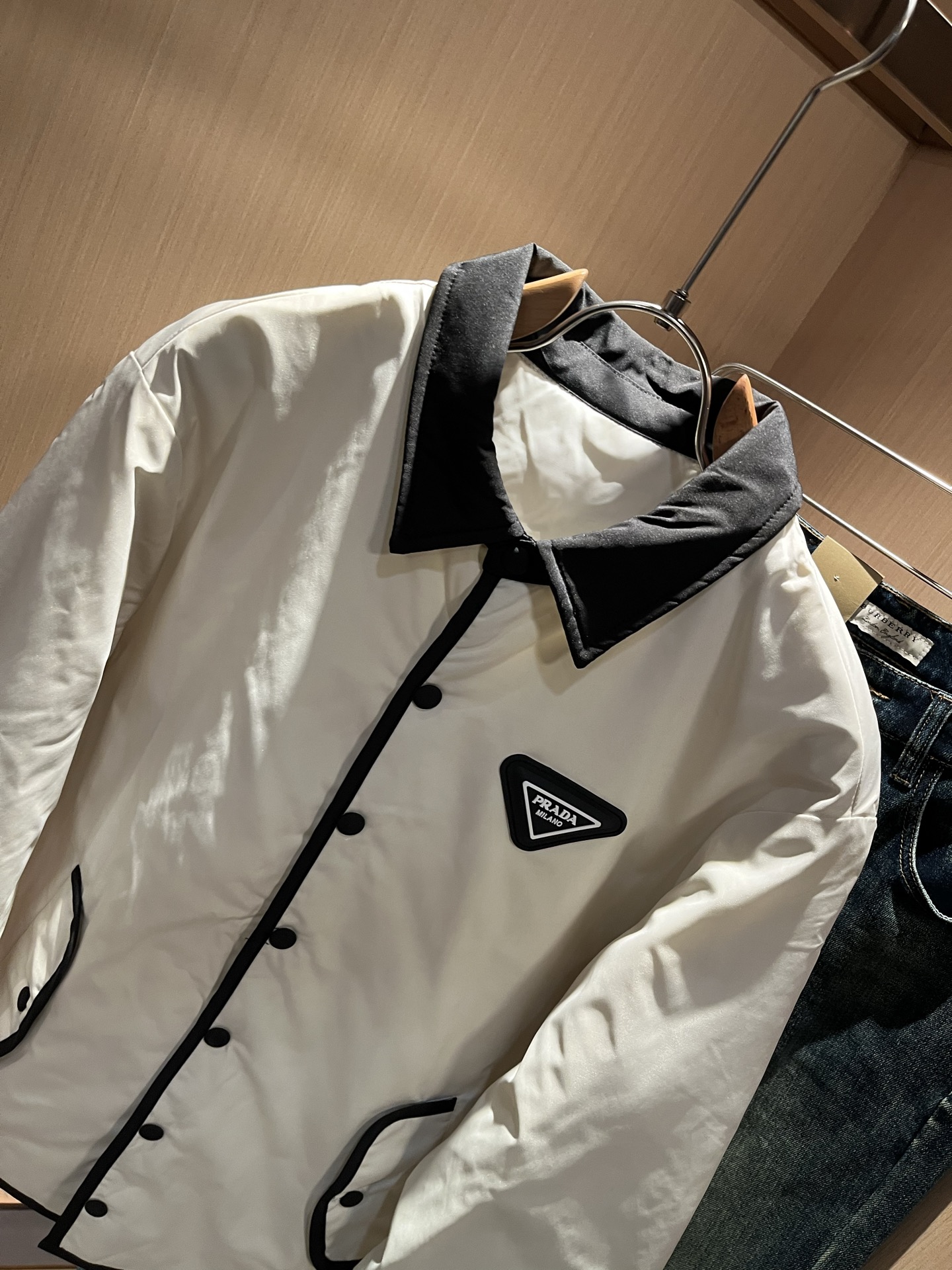 PRAD*A普*达2025秋冬休闲棉服夹克外套，最新时尚休闲夹克，时尚夹克外套!贸易公司渠道稀出，同步官