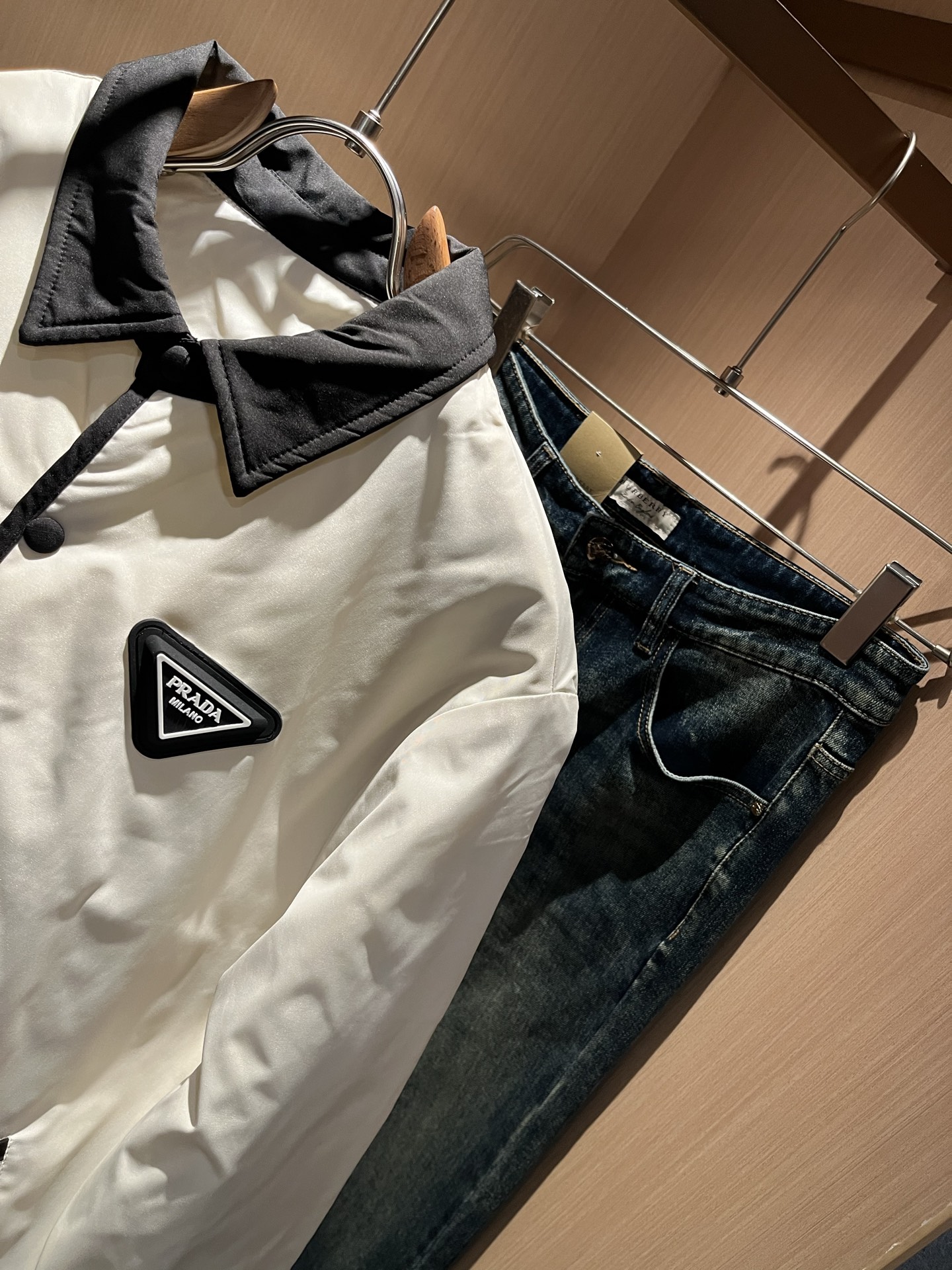 PRAD*A普*达2025秋冬休闲棉服夹克外套，最新时尚休闲夹克，时尚夹克外套!贸易公司渠道稀出，同步官