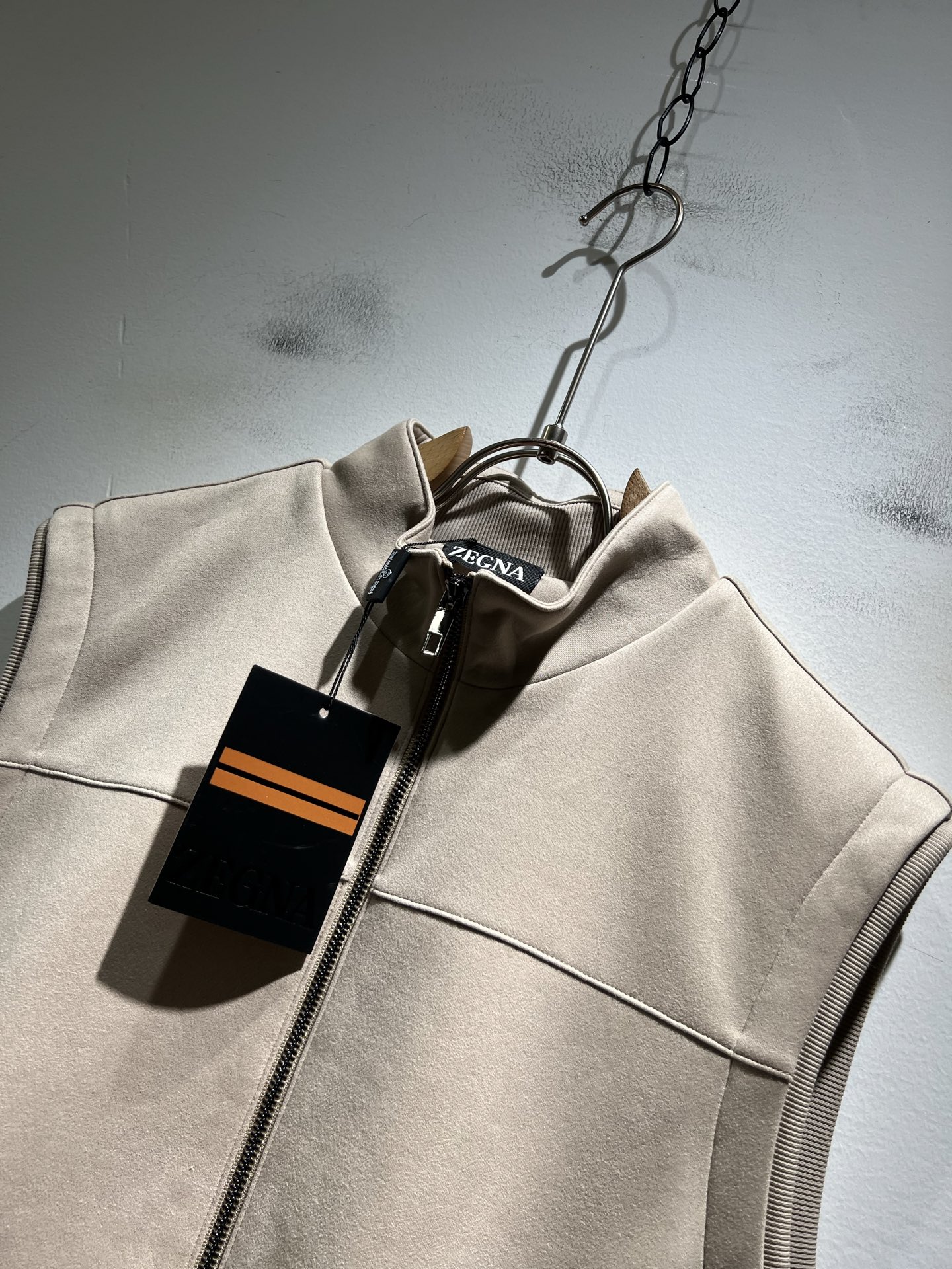 Ermenegildo Zeg*a杰*亚 2025秋冬新品男士马甲，官网同步！外贸公司订单！客供仿绒棉材