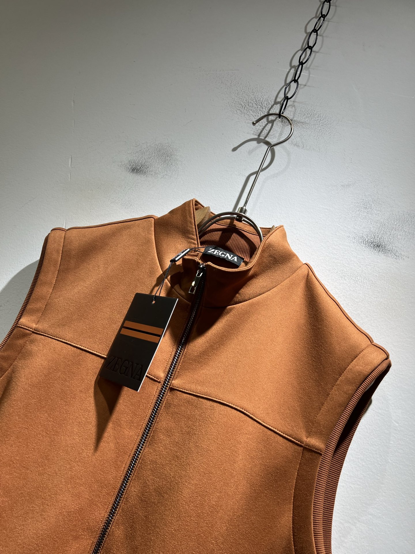 Ermenegildo Zeg*a杰*亚 2025秋冬新品男士马甲，官网同步！外贸公司订单！客供仿绒棉材