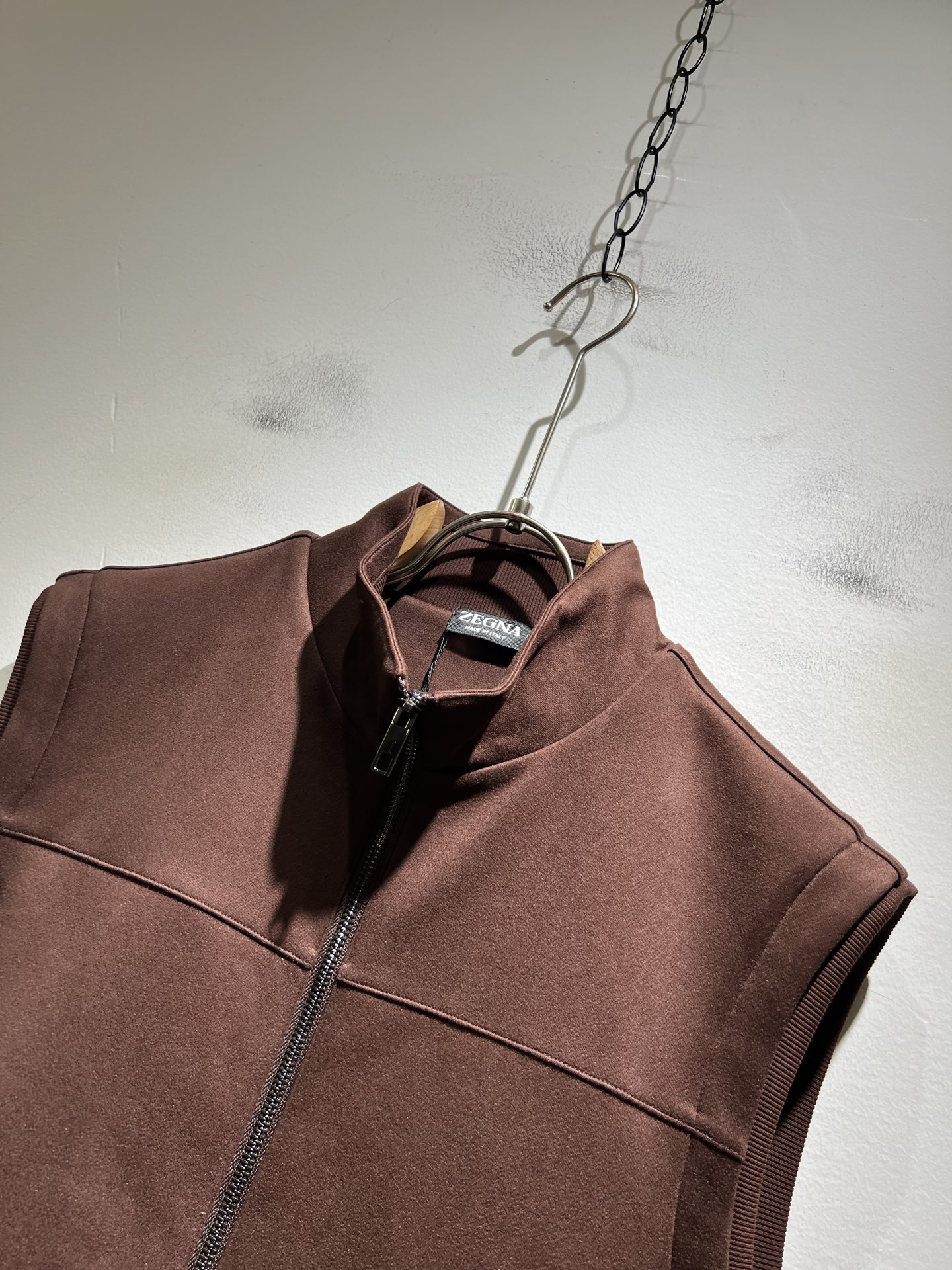 Ermenegildo Zeg*a杰*亚 2025秋冬新品男士马甲，官网同步！外贸公司订单！客供仿绒棉材