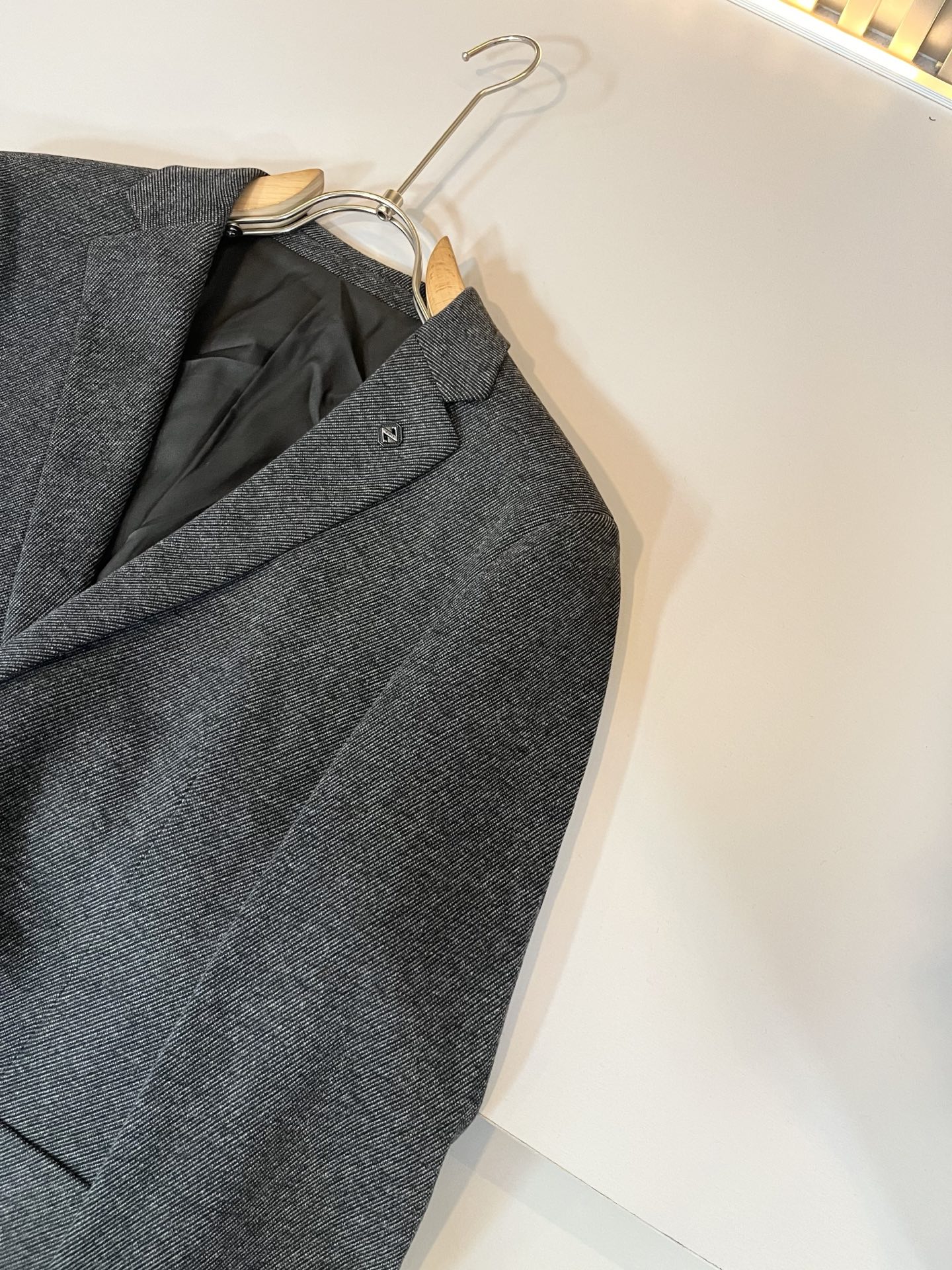 Ermenegildo Zeg*a杰*亚 2025秋冬新品男士休闲针织西装外套，外贸公司订单！是杰尼亚经