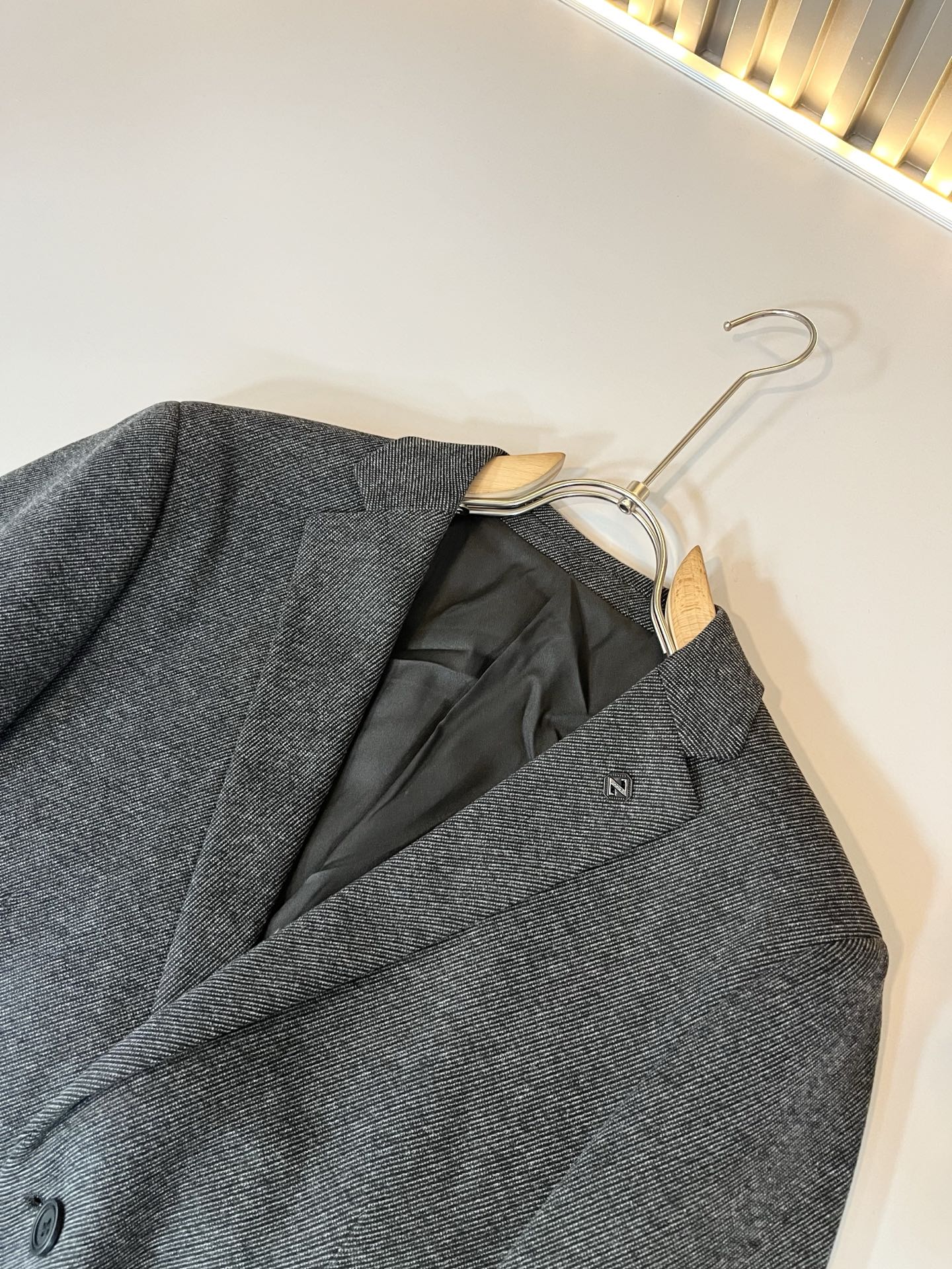 Ermenegildo Zeg*a杰*亚 2025秋冬新品男士休闲针织西装外套，外贸公司订单！是杰尼亚经