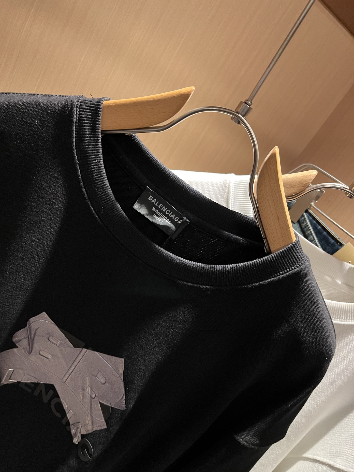 BALENCIA*巴黎*家 2025秋冬最新款百搭连帽卫衣，男女同款👫❤️经典标志图案字母logo图案压