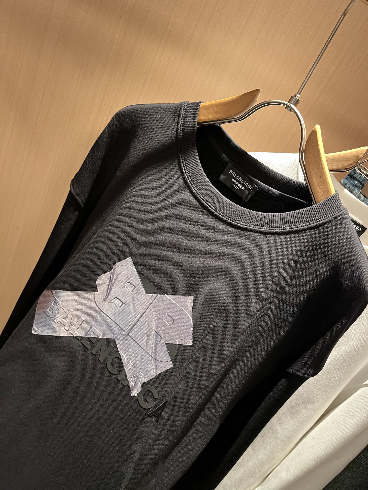 BALENCIA*巴黎*家 2025秋冬最新款百搭连帽卫衣，男女同款👫❤️经典标志图案字母logo图案压