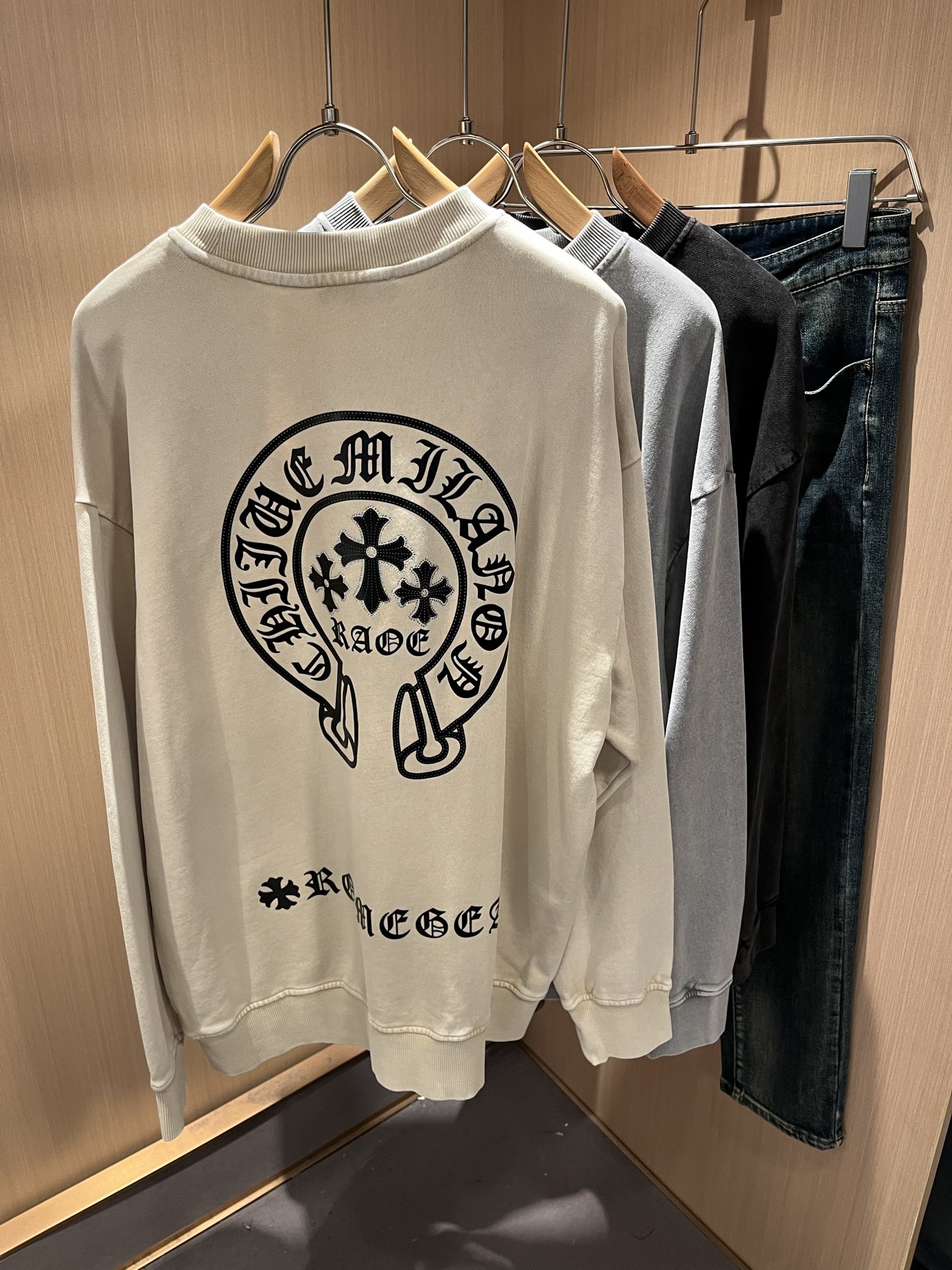 Chrome hear*s克*心 2025秋冬新款男女同款👫卫衣！男女同款一款让你从心底认可的高街夹克外