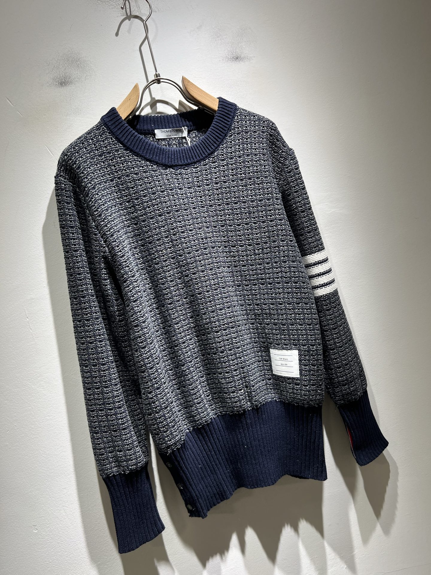 ThomBrow*e汤姆*朗2025秋冬新款男女同款👫针织羊毛衫，今年的专柜新品，男女同款👫超软羊毛面料