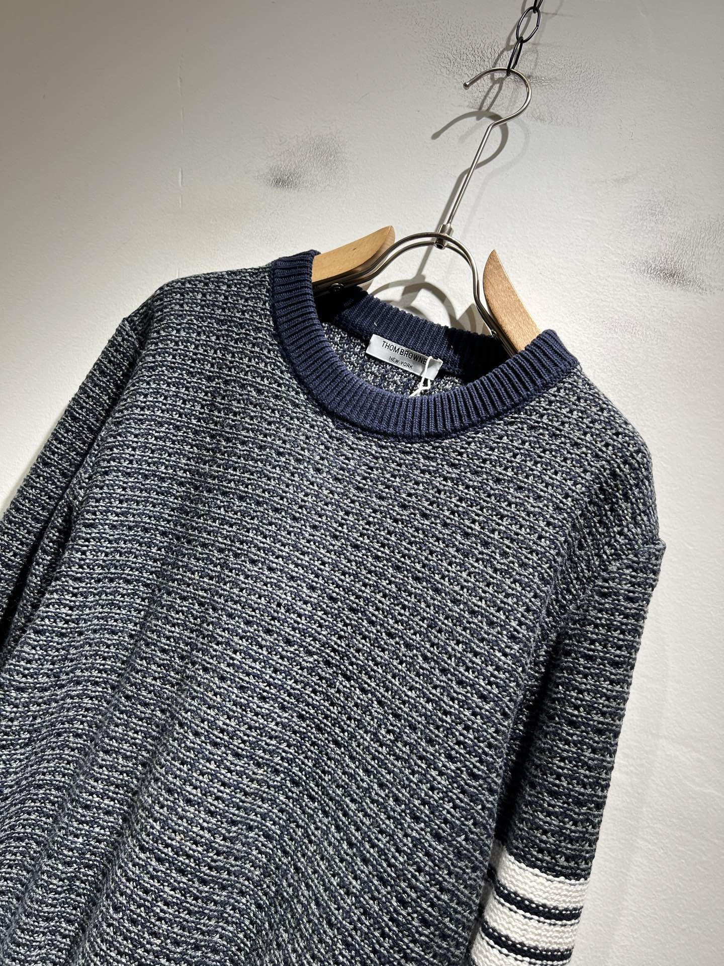 ThomBrow*e汤姆*朗2025秋冬新款男女同款👫针织羊毛衫，今年的专柜新品，男女同款👫超软羊毛面料