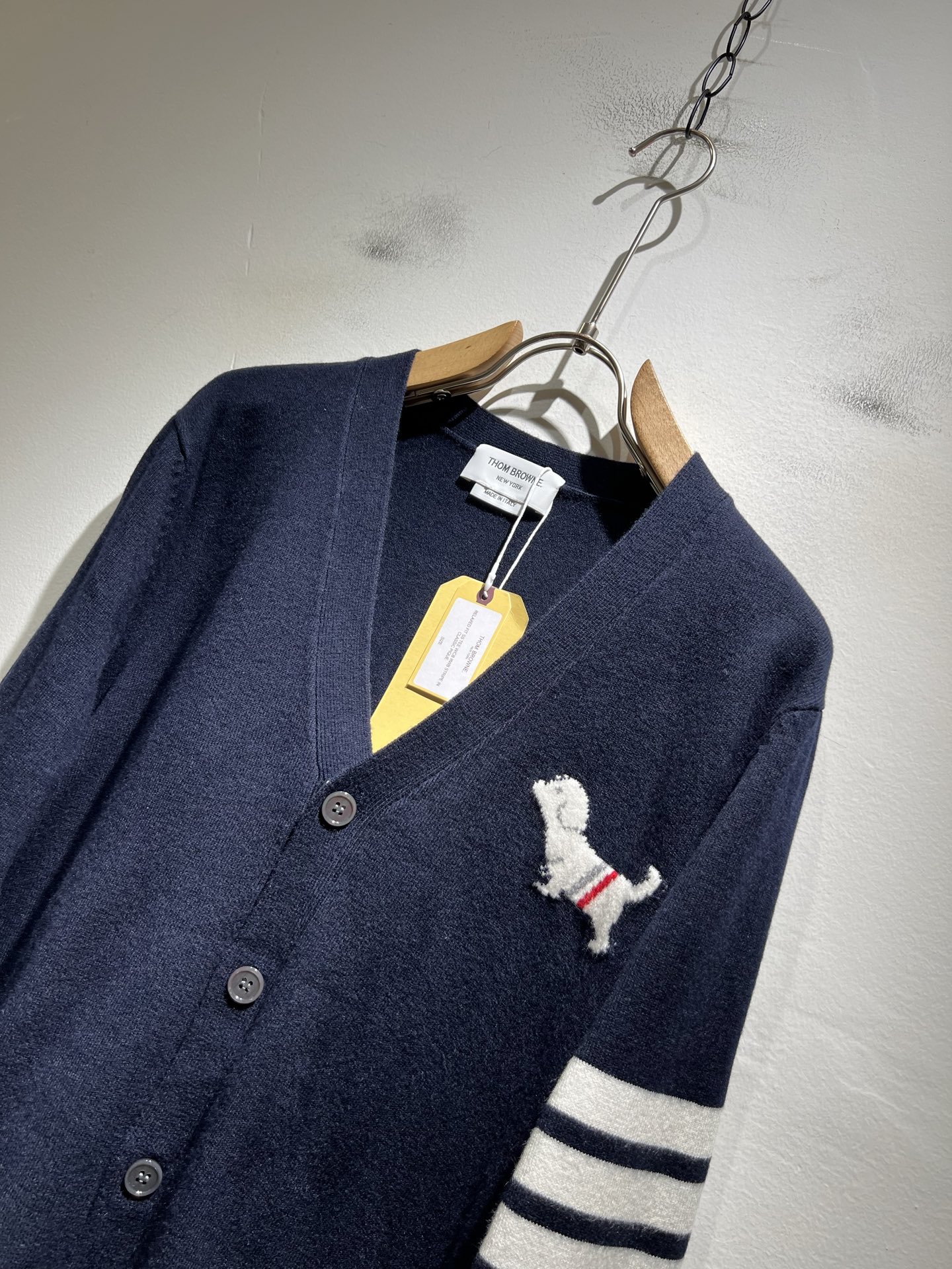 ThomBrow*e汤姆*朗2025秋冬新款男女同款👫针织羊毛开衫，今年的专柜新品，男女同款👫超软羊毛面