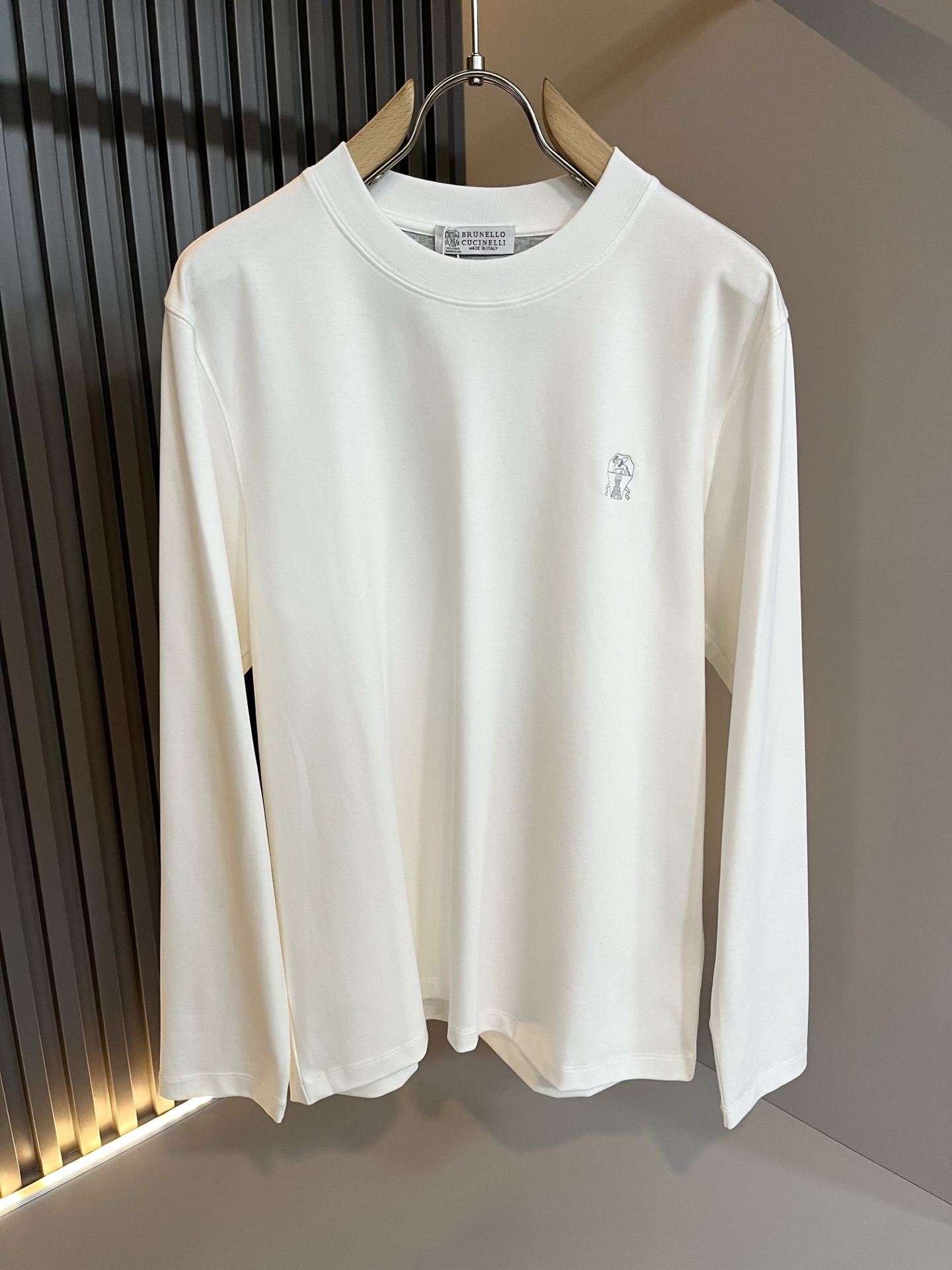 BC-Brunello Cucineli 2025秋冬新款男士打底衫，众多明星都爱穿的时尚百搭单品！胸前