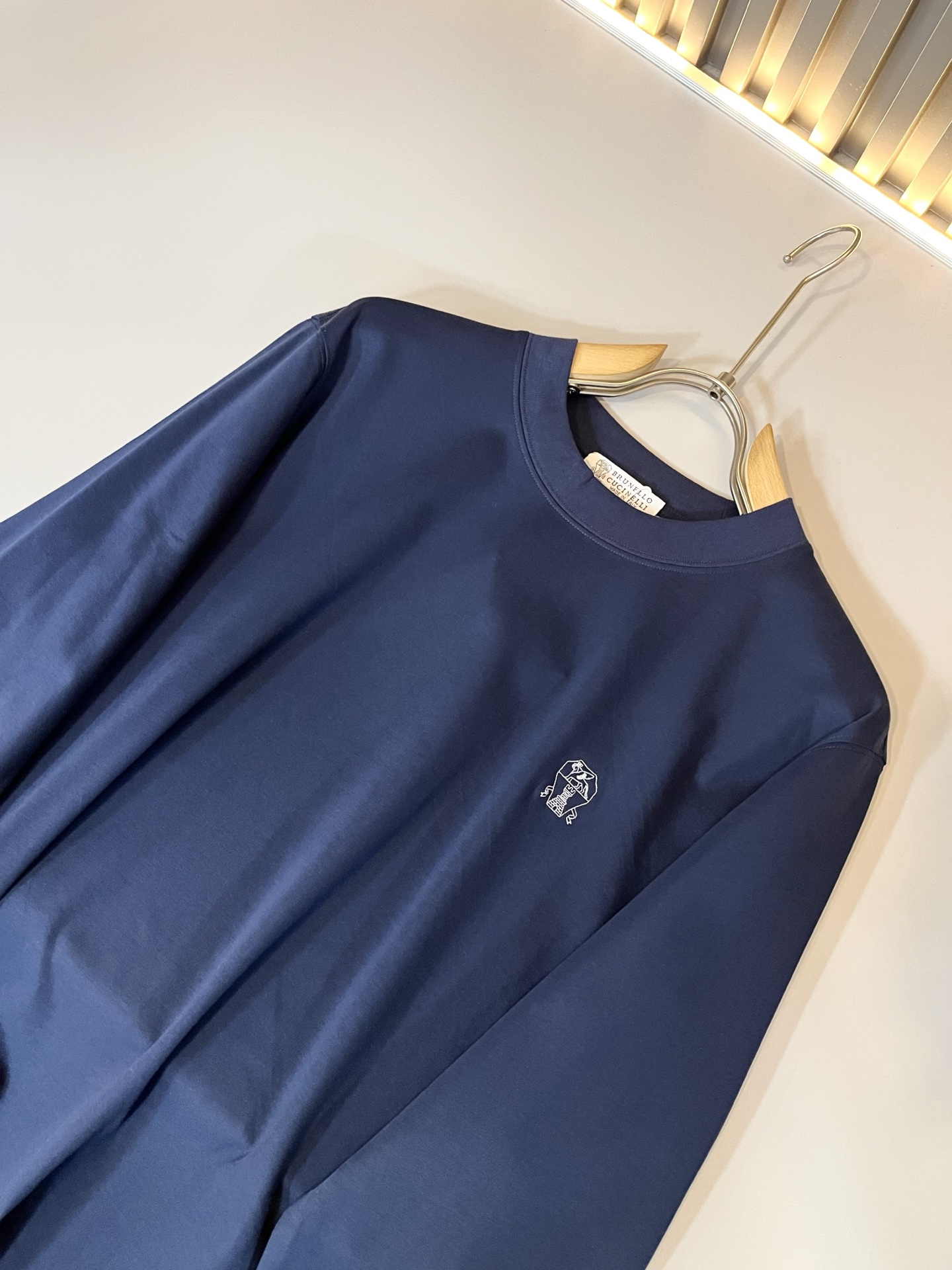 BC-Brunello Cucineli 2025秋冬新款男士打底衫，众多明星都爱穿的时尚百搭单品！胸前