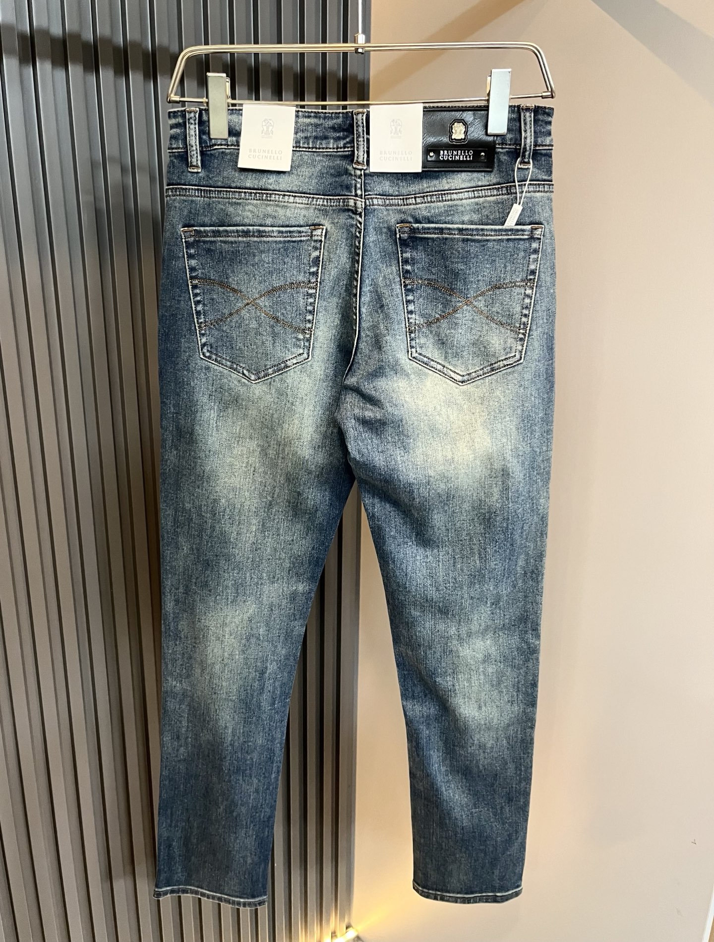 BC-Brunello Cucineli 2025秋冬新品男士时装款高端休闲牛仔裤，香港洋行渠道货，日本