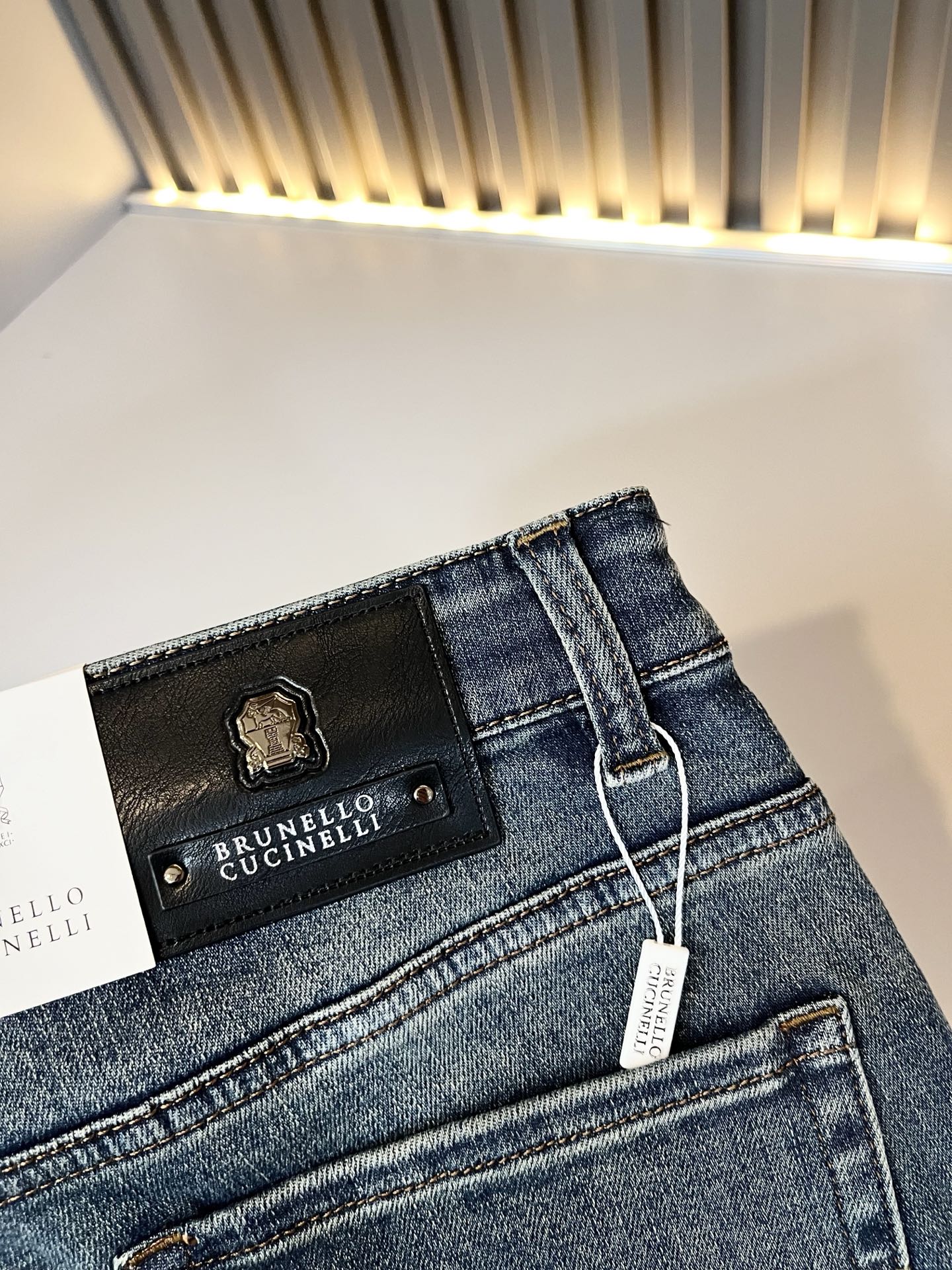 BC-Brunello Cucineli 2025秋冬新品男士时装款高端休闲牛仔裤，香港洋行渠道货，日本