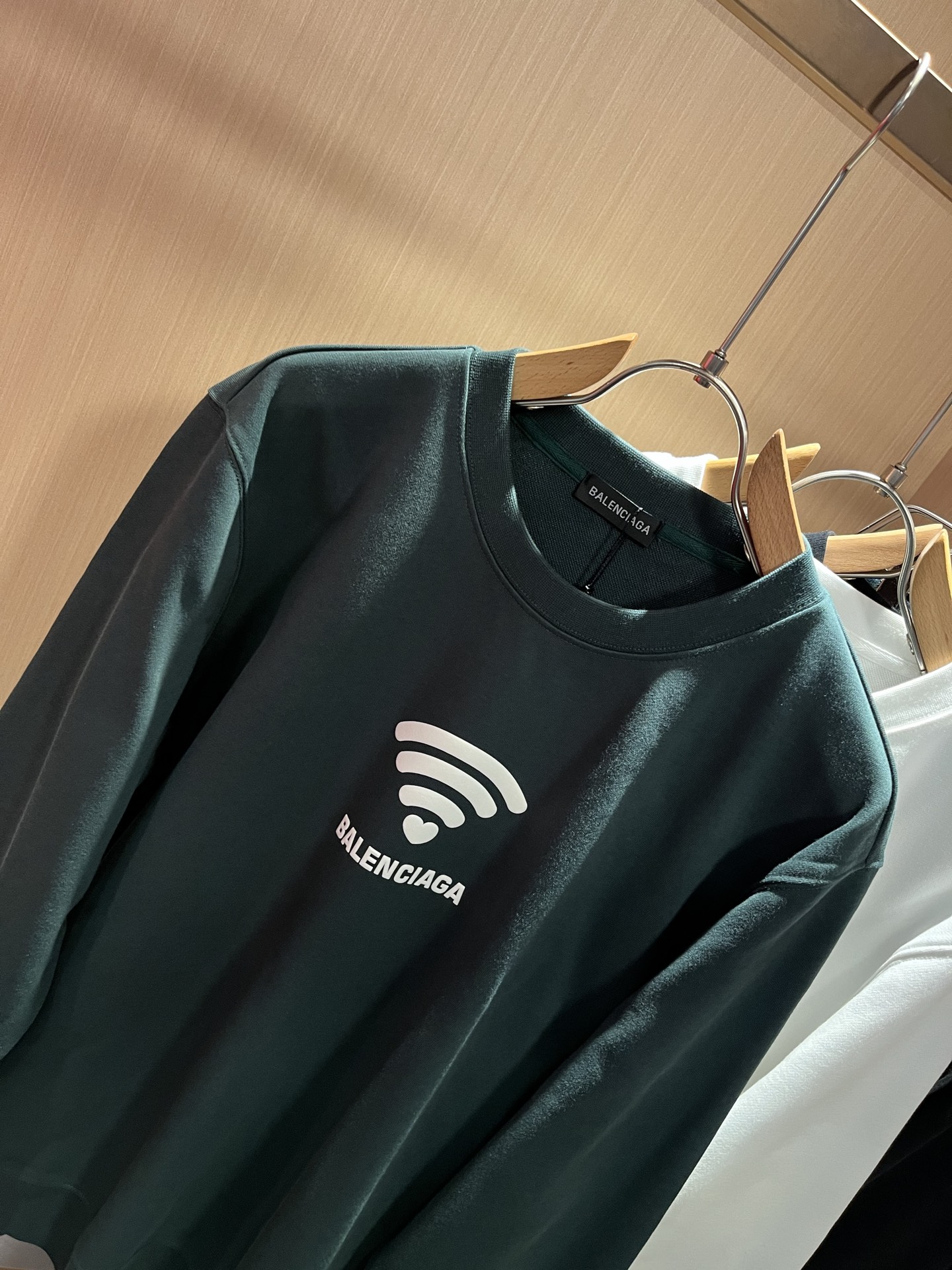 BALENCIA*巴黎*家 2025秋冬最新款百搭卫衣，男女同款👫❤️经典标志图案字母logo图案压胶工
