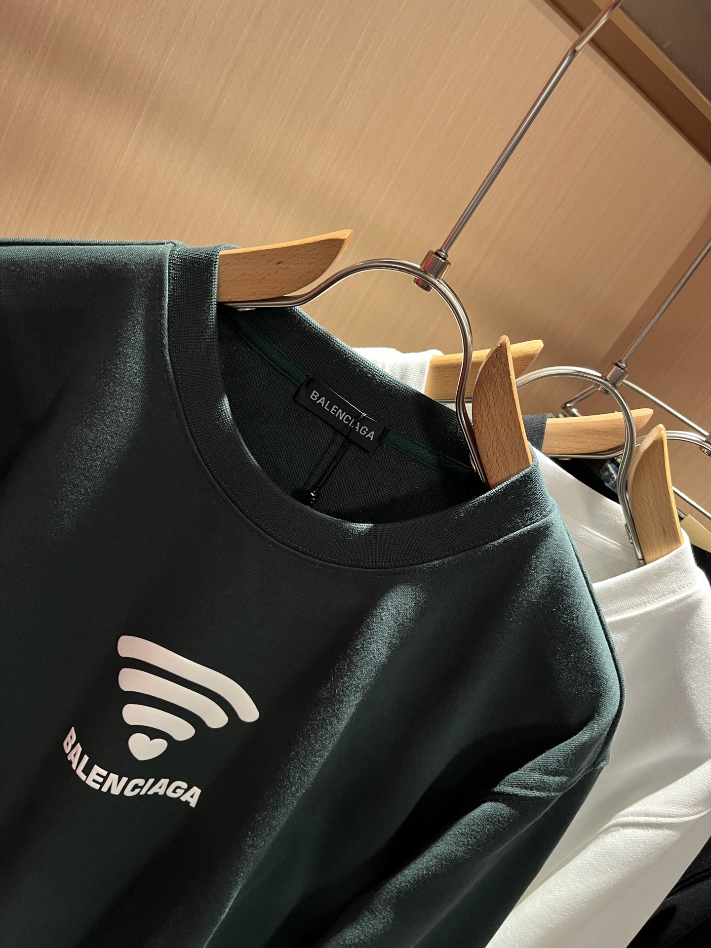 BALENCIA*巴黎*家 2025秋冬最新款百搭卫衣，男女同款👫❤️经典标志图案字母logo图案压胶工