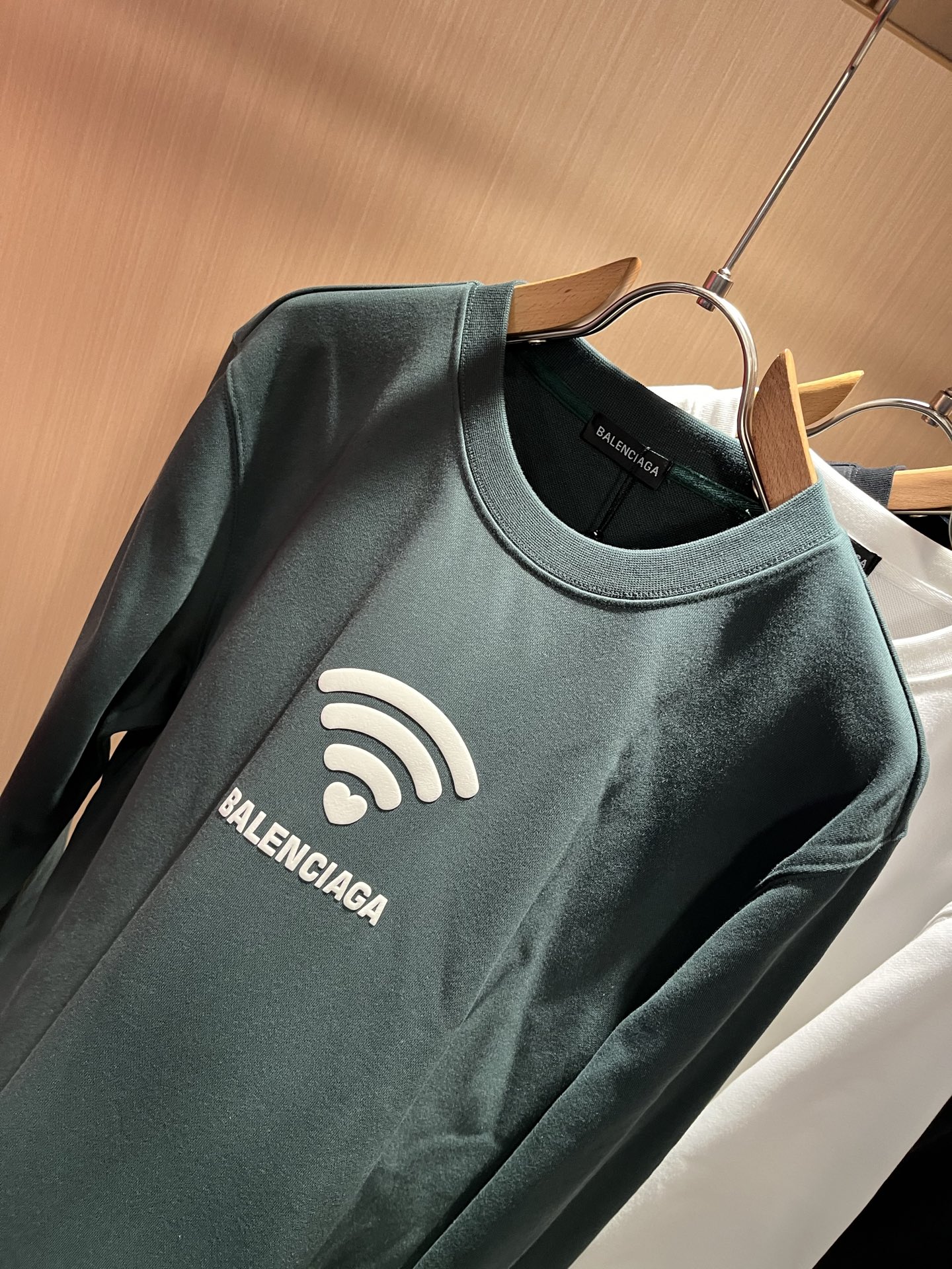 BALENCIA*巴黎*家 2025秋冬最新款百搭卫衣，男女同款👫❤️经典标志图案字母logo图案压胶工