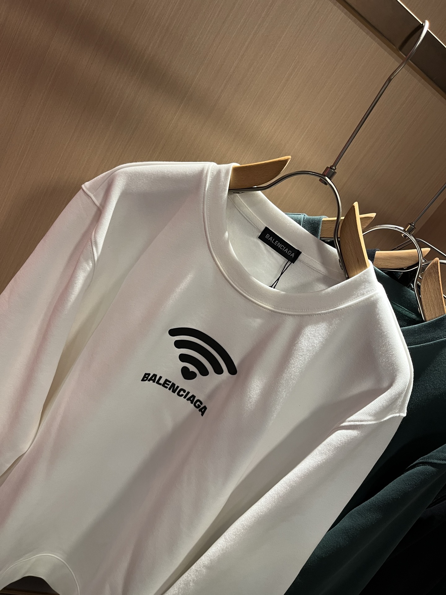 BALENCIA*巴黎*家 2025秋冬最新款百搭卫衣，男女同款👫❤️经典标志图案字母logo图案压胶工