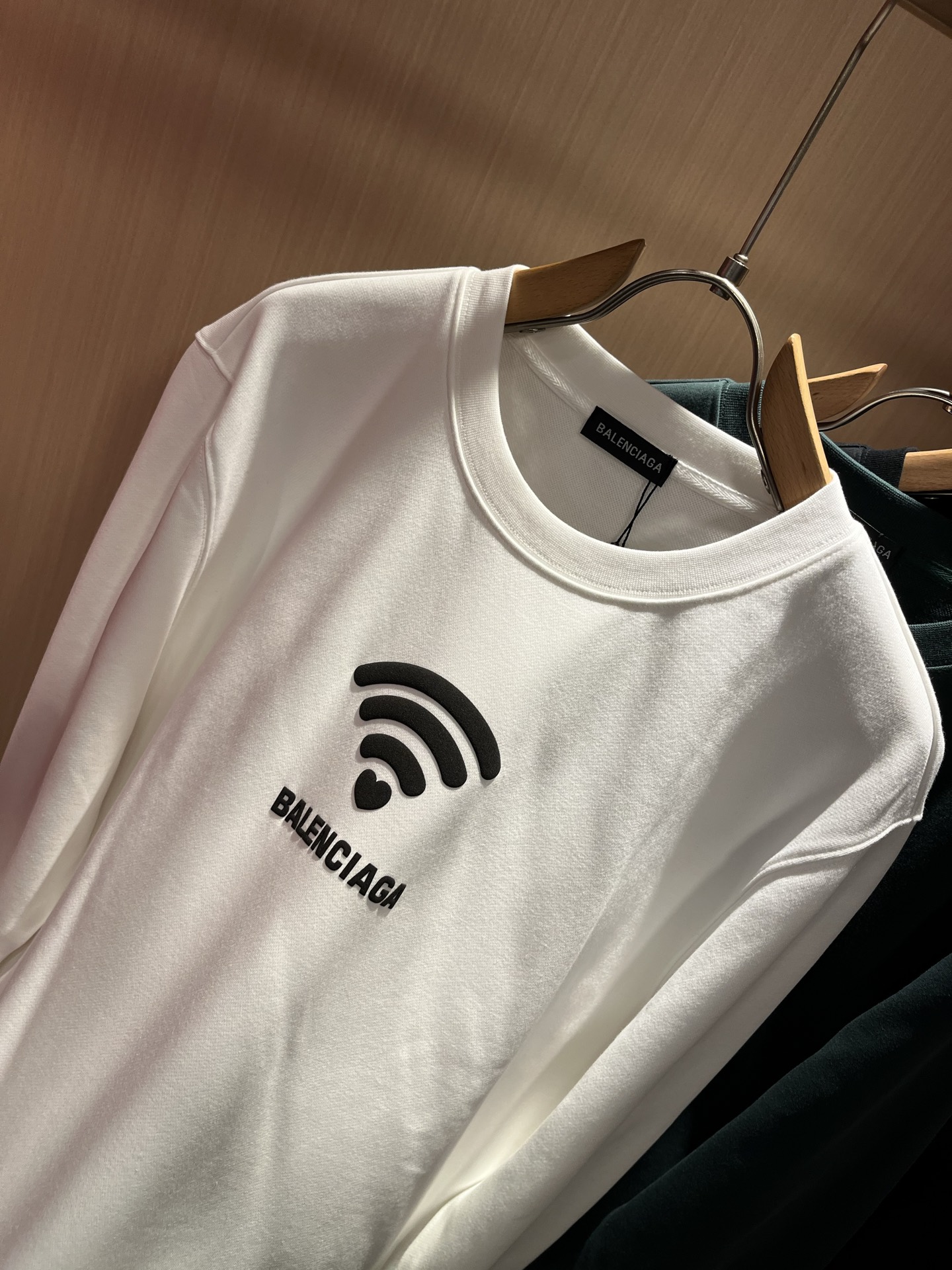 BALENCIA*巴黎*家 2025秋冬最新款百搭卫衣，男女同款👫❤️经典标志图案字母logo图案压胶工