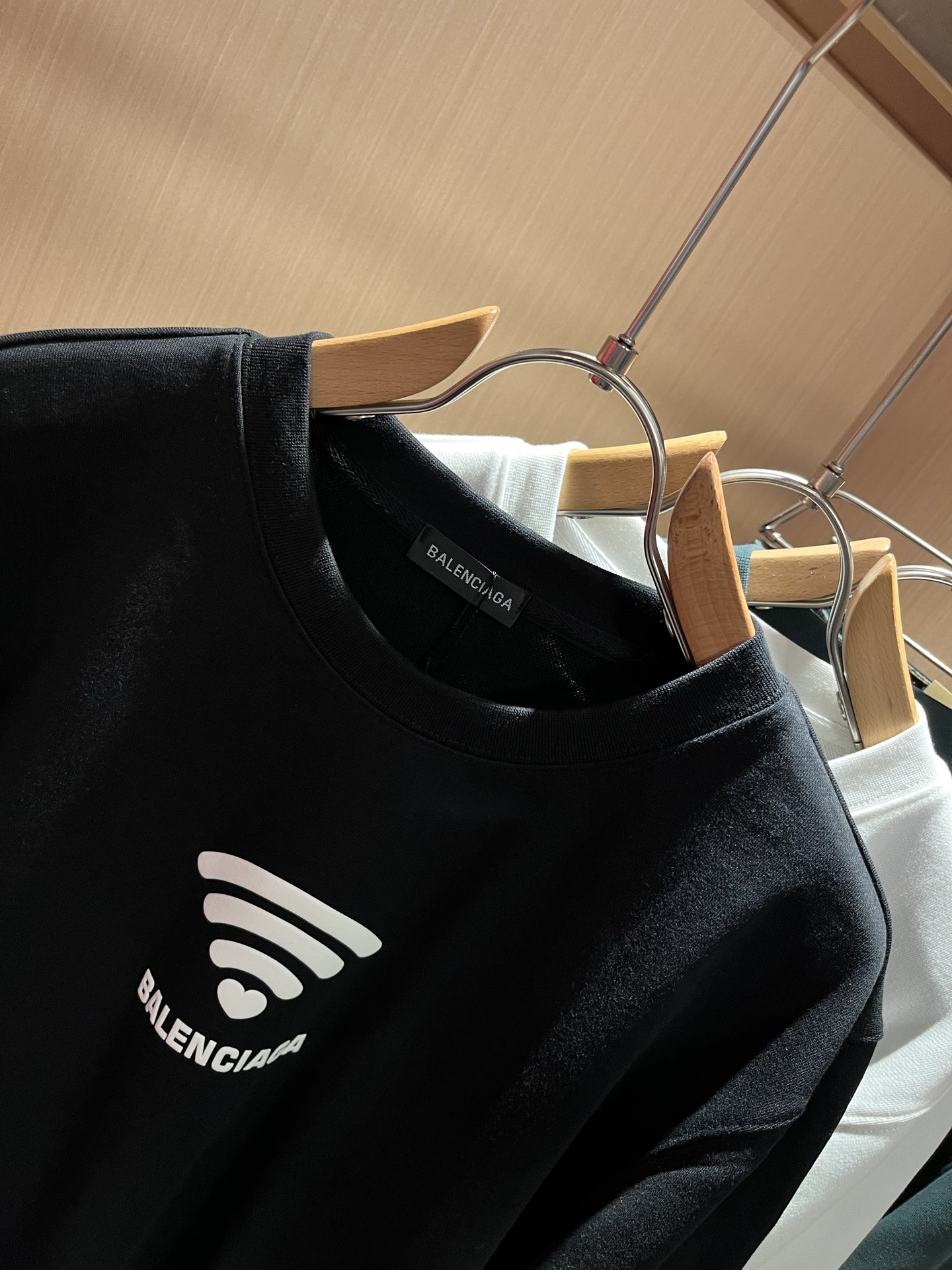 BALENCIA*巴黎*家 2025秋冬最新款百搭卫衣，男女同款👫❤️经典标志图案字母logo图案压胶工