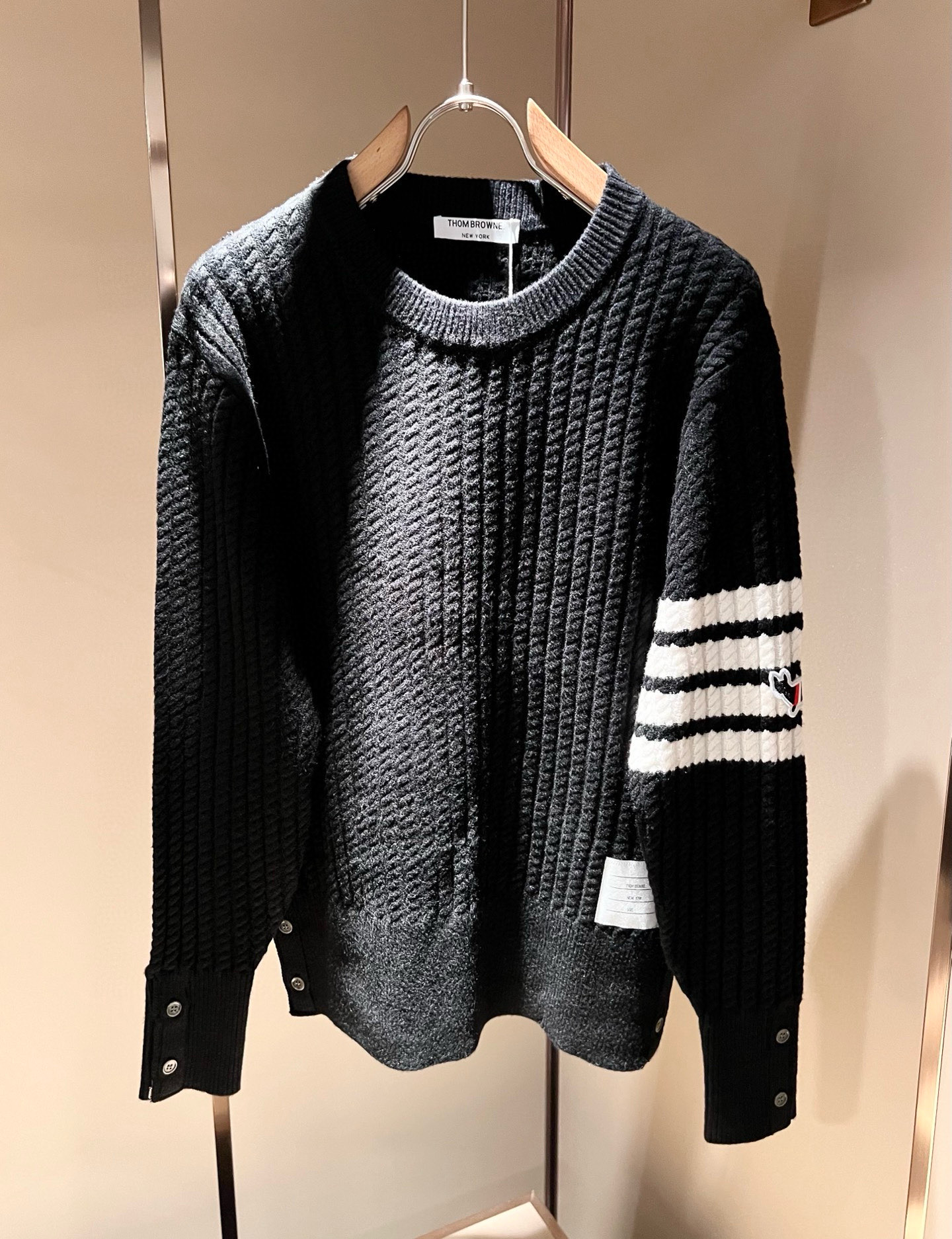 ThomBrow*e汤姆*朗2025秋冬新款男女同款👫针织羊毛衫，今年的专柜新品，男女同款👫超软羊毛面料