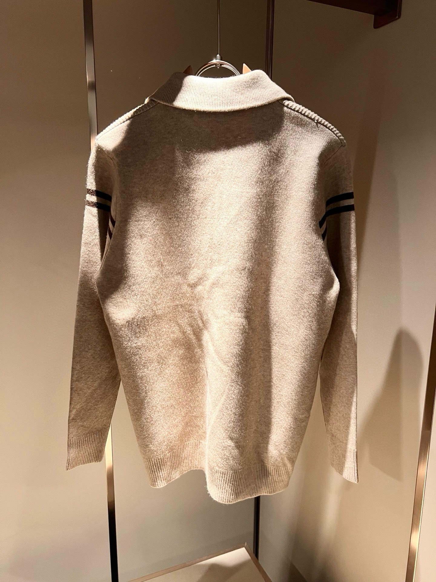 FEN*I 芬*迪2025秋冬新款FD家族男女同款拉链款高领针织羊毛开衫，男女同款👫百搭。意大利原厂订单