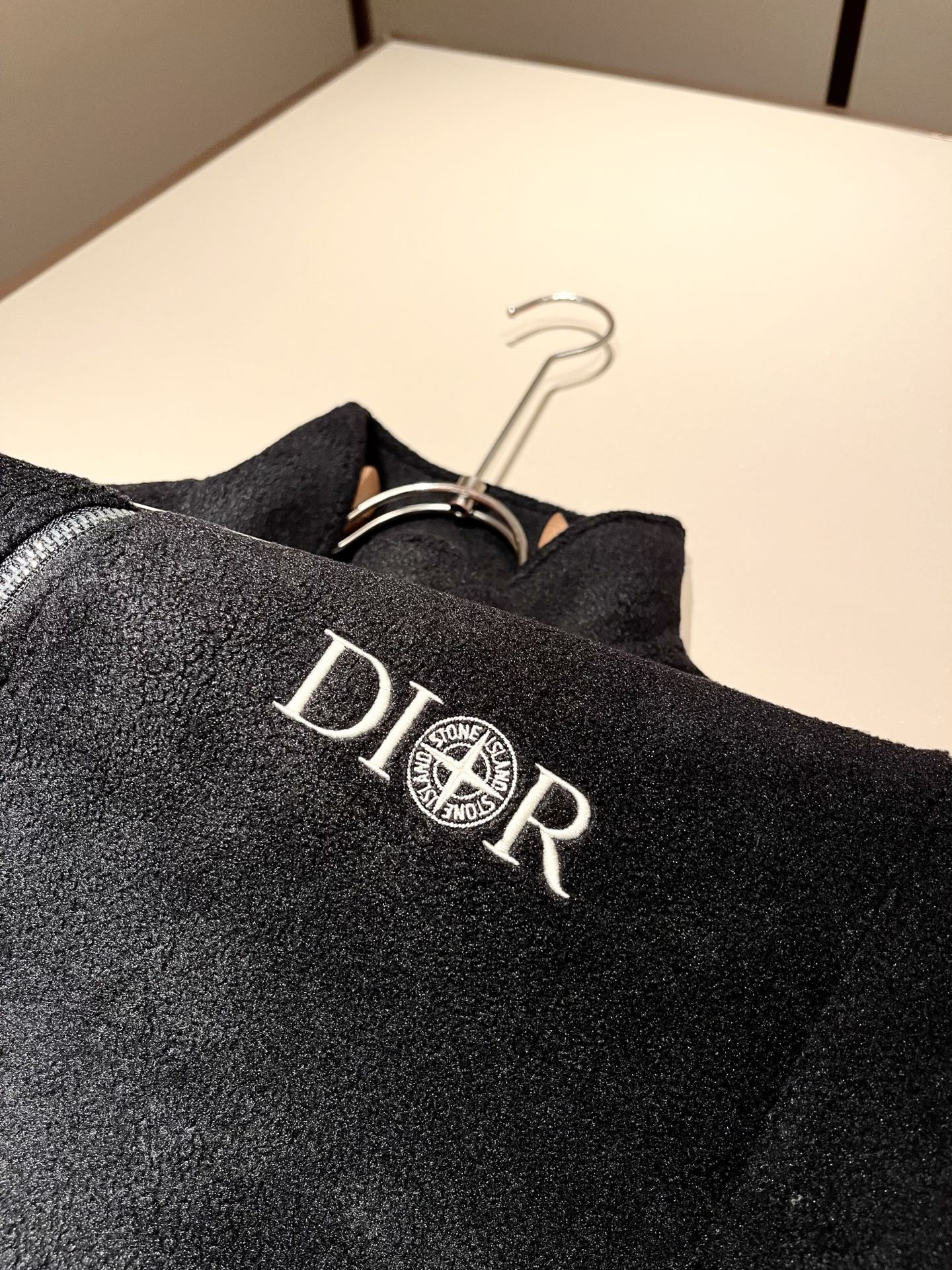 Dio*r迪*奥 2025秋冬男士休闲针织摇粒绒夹克外套，最新时尚休闲拉链夹克，贸易公司渠道稀出，同步官