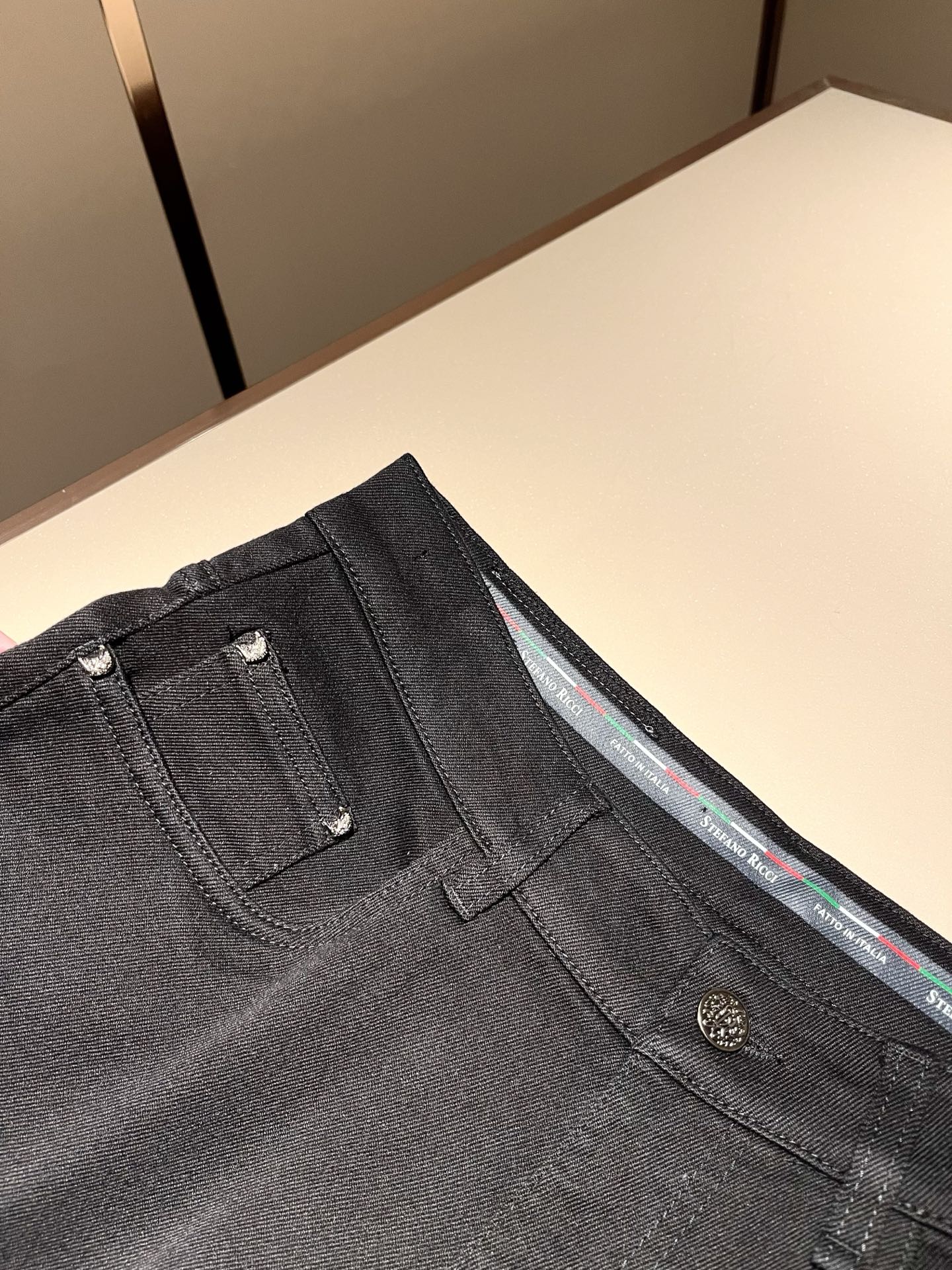 STEFANO RIC*I/史蒂芬.尼治 2025秋冬男士原单休闲牛仔裤，重磅推荐！品质“牛啤” 此款所