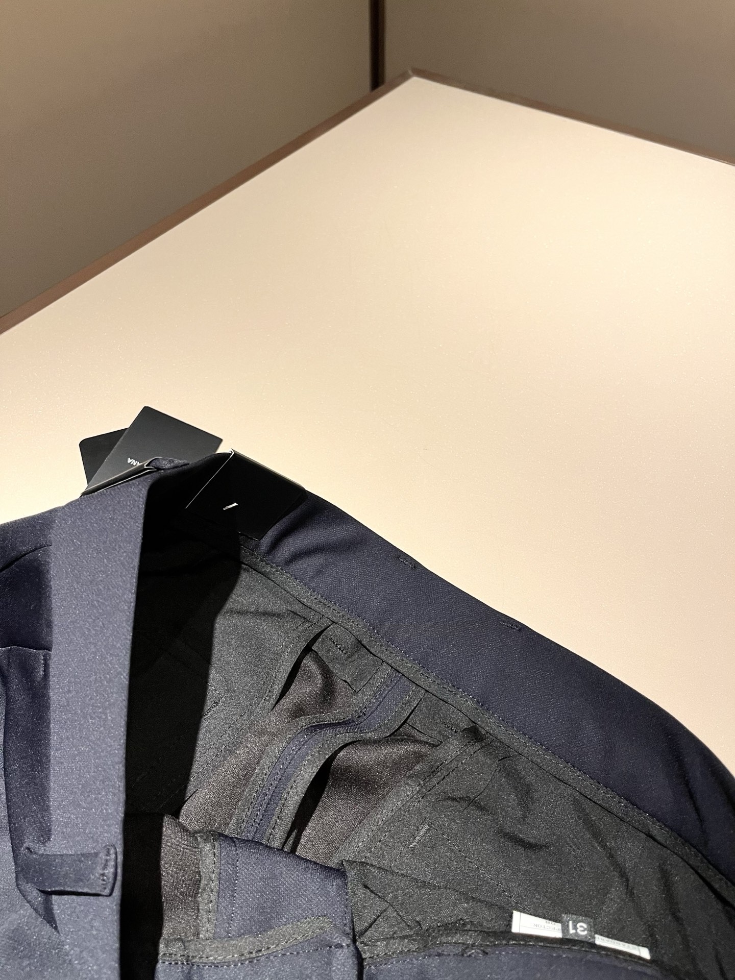 Dolce&Gabba*a 杜嘉*纳 2025秋冬新款弹力棉质混纺氨纶百搭西裤，男士经典商务休闲基础长裤