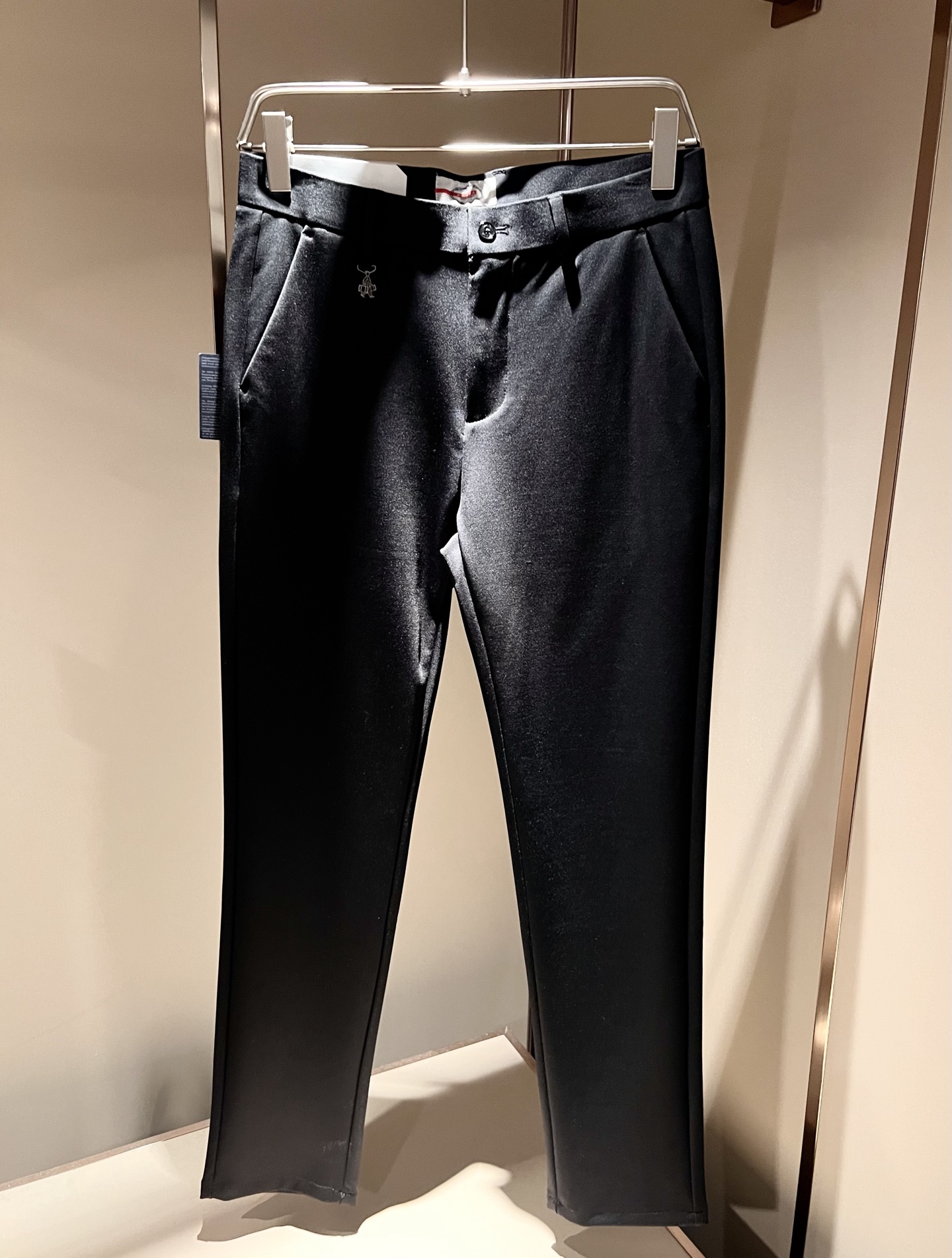 PRA*DA 普*达 2025秋冬新款弹力棉质混纺氨纶百搭西裤，男士经典商务休闲基础长裤西裤！贸易公司渠